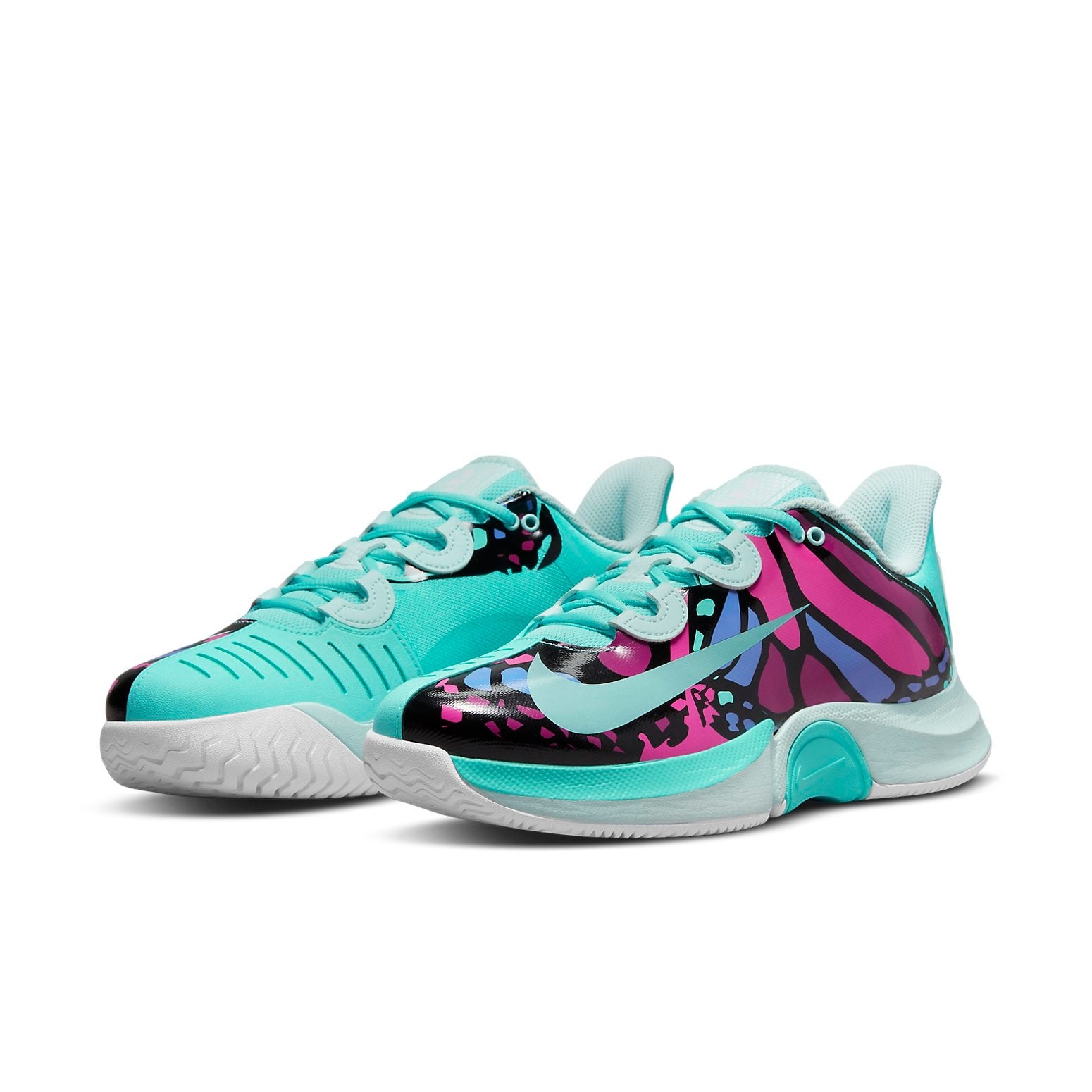 (WMNS) Naomi Osaka x NikeCourt Air Zoom GP Turbo 'Butterfly' DV4327-411 - 3