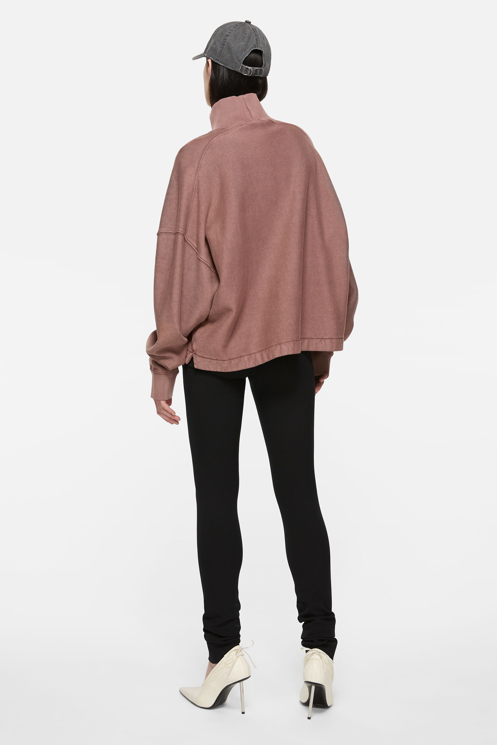 Fleece sweater - Rum brown - 3