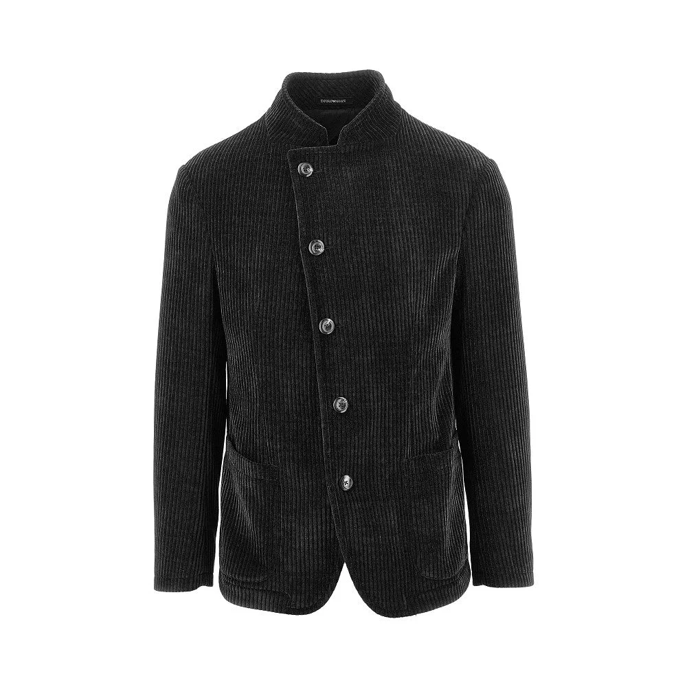 RIBBED CHENILLE JACKET - 1