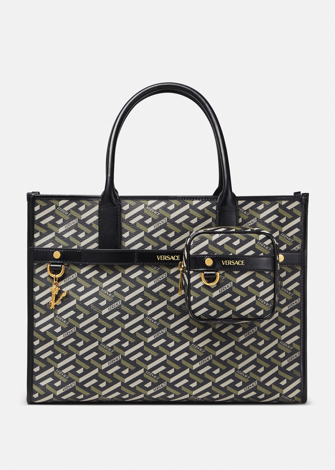 La Greca Signature Square Modular Pouch - 2