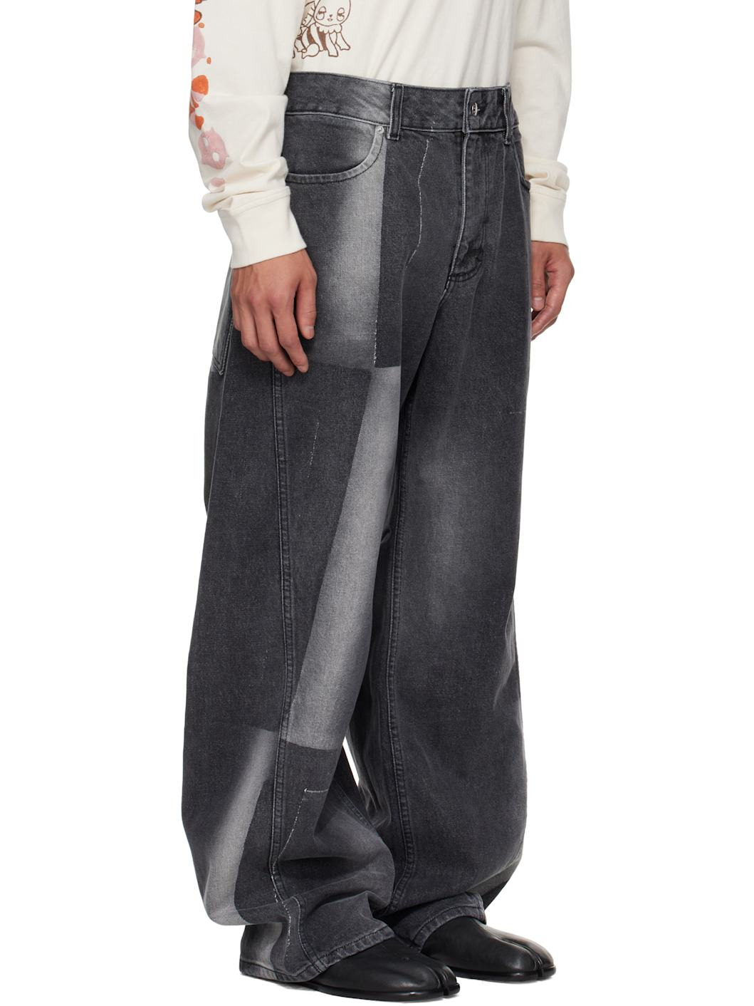 Gray Bend Jeans - 2