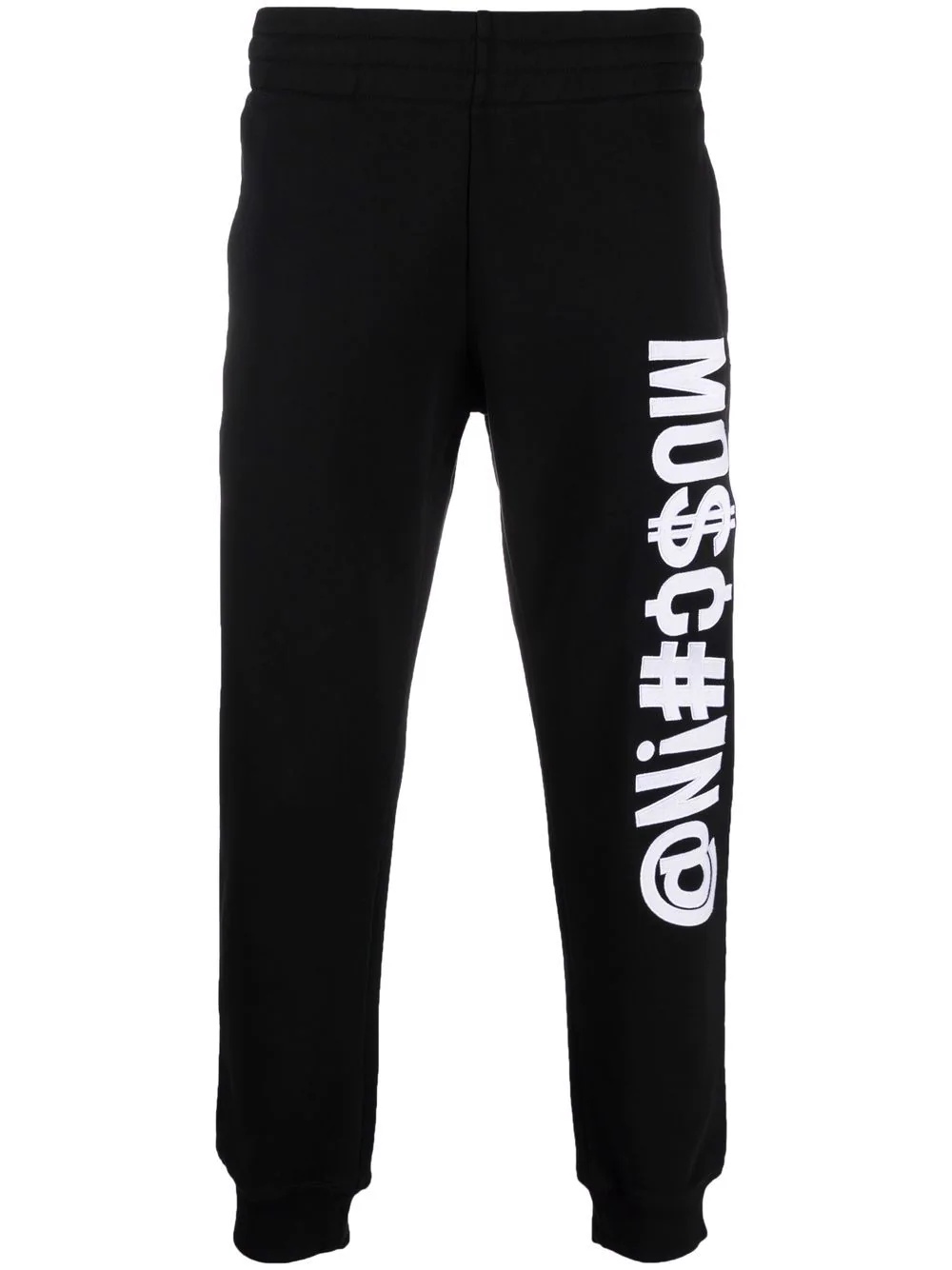 logo appliqué track pants - 1