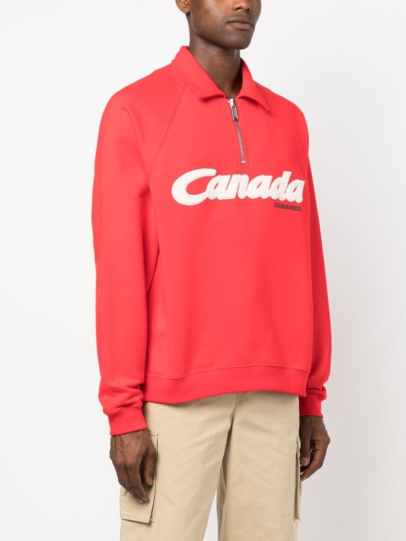 logo-print cotton sweatshirt 3