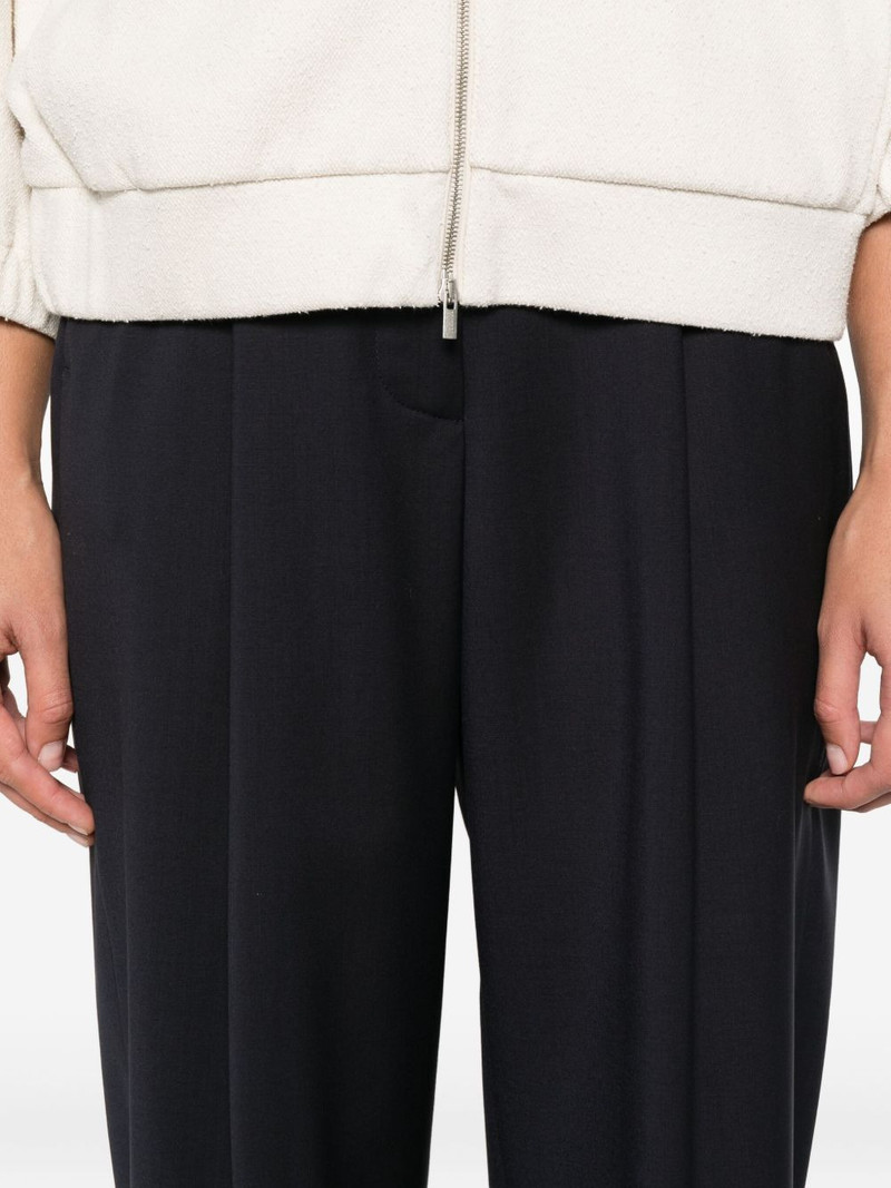 pleated cuffed trousers 5