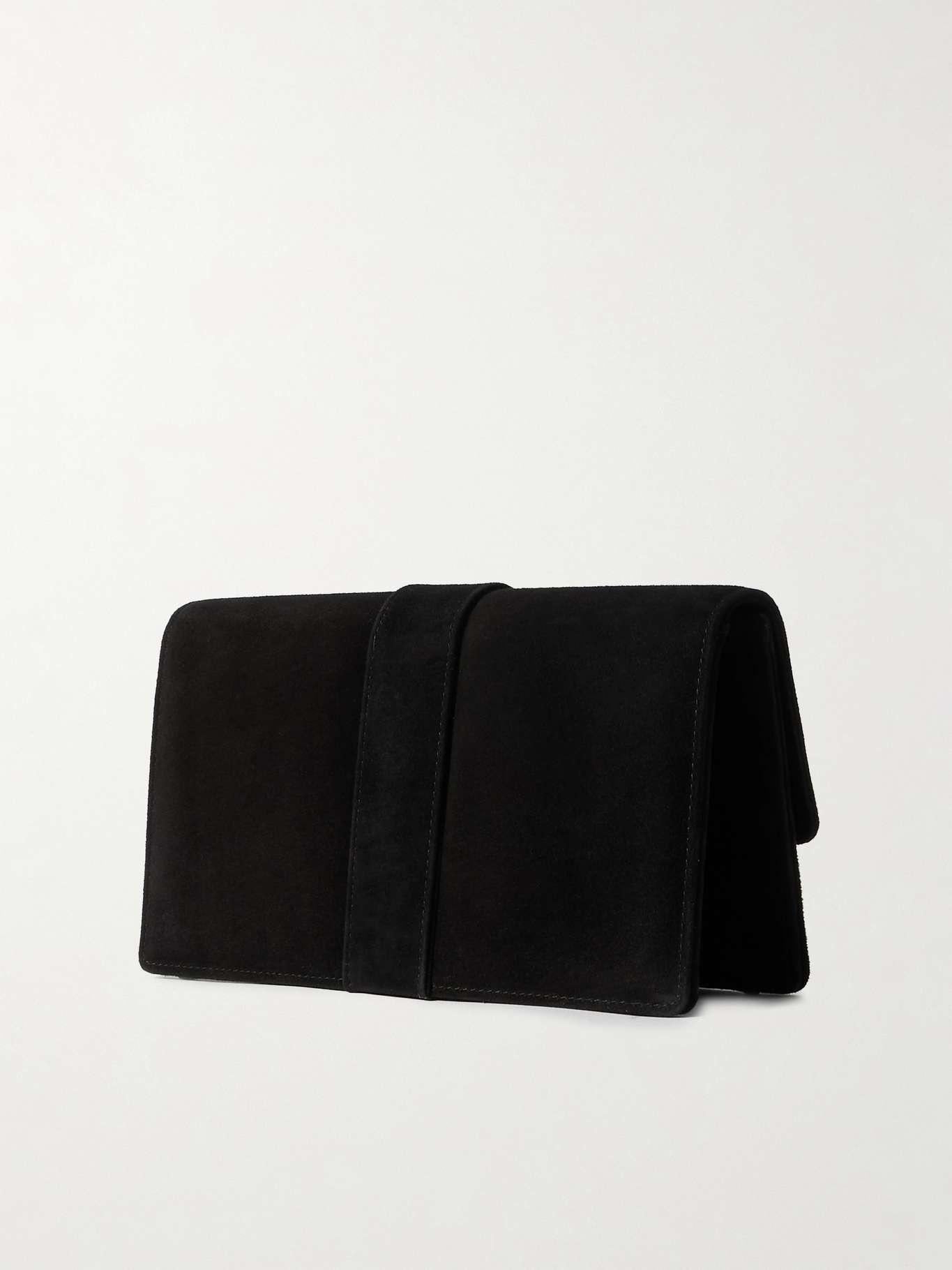 Capri embellished suede clutch Black - 3