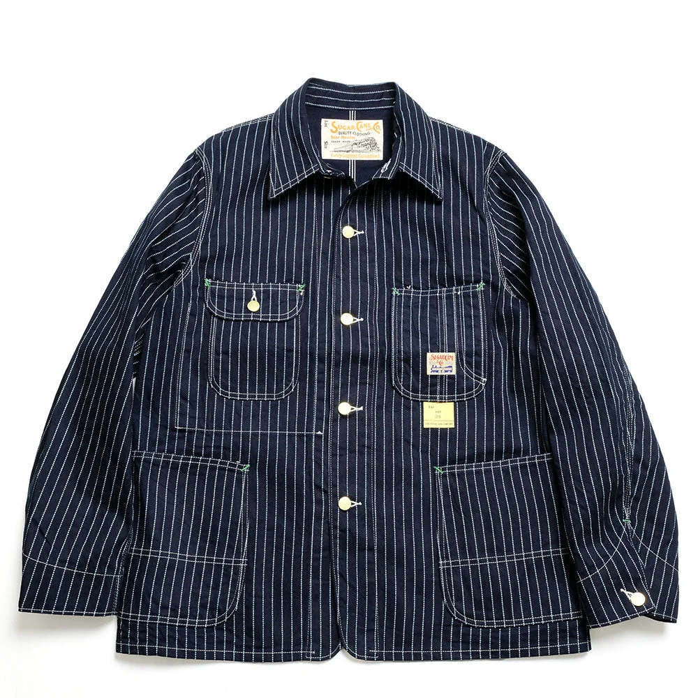 9oz. WABASH STRIPE WORK COAT - SC15658 - 1
