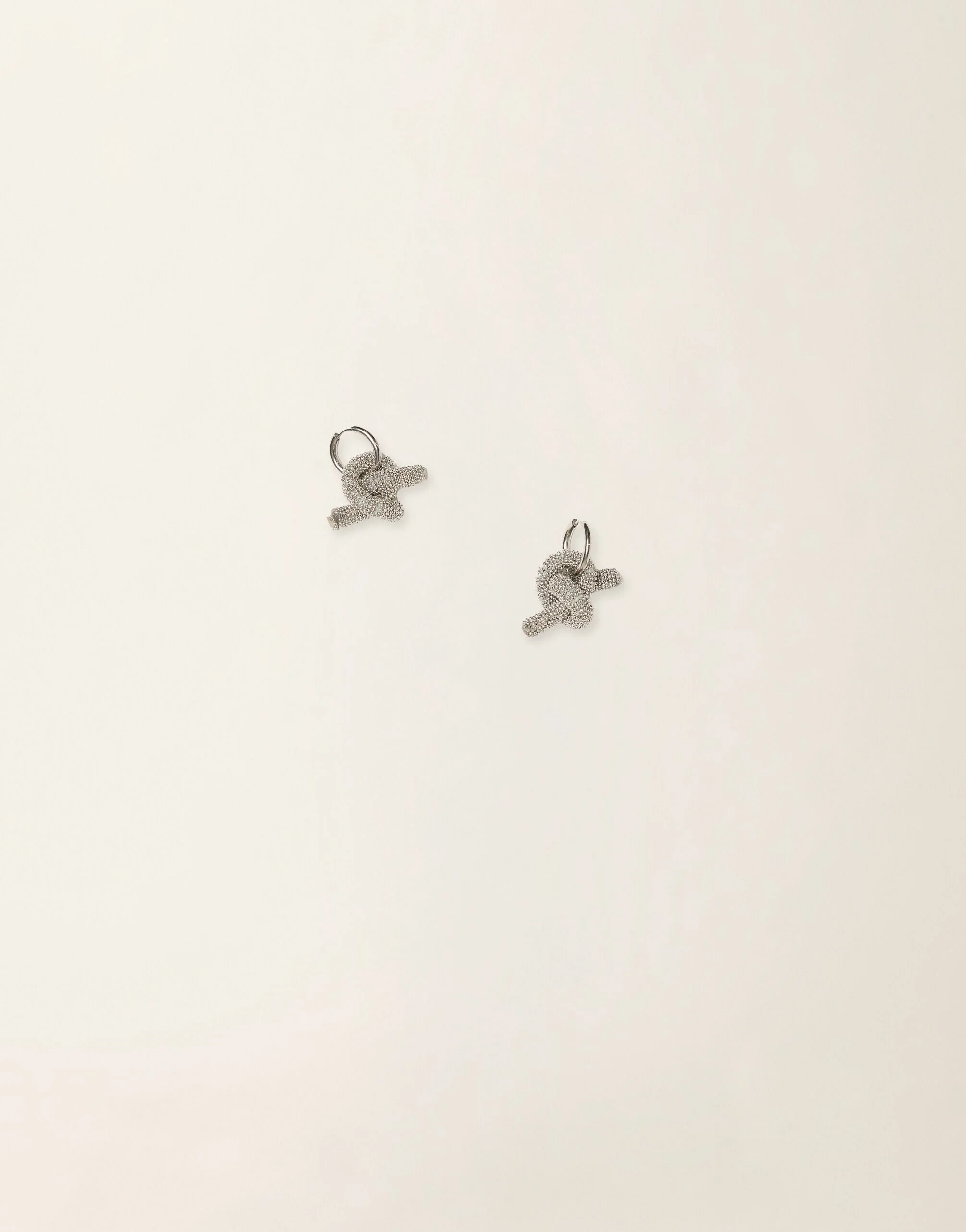 Filo diamante knot earrings - 1