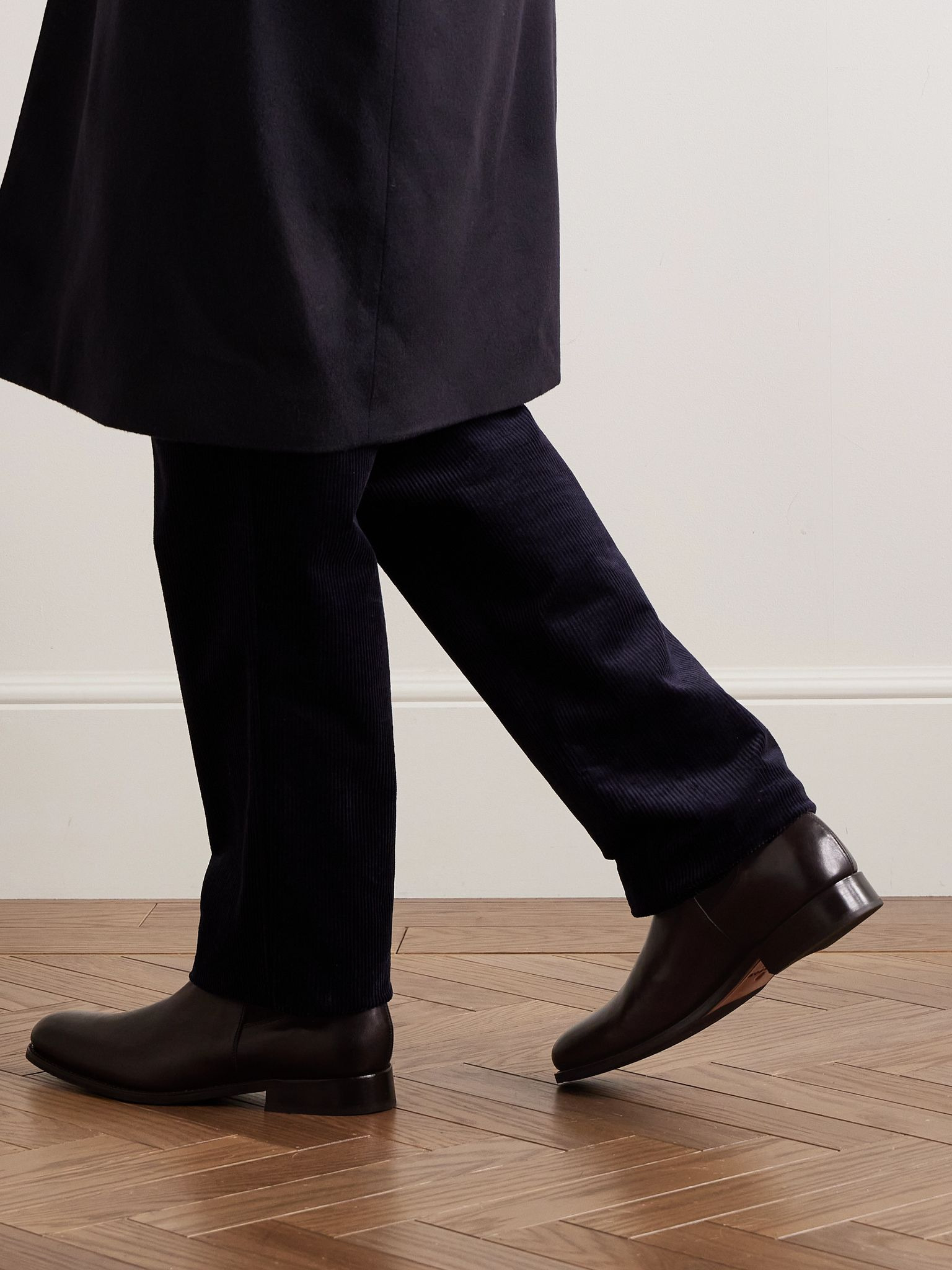 Declan Leather Chelsea Boots Dark brown - 2