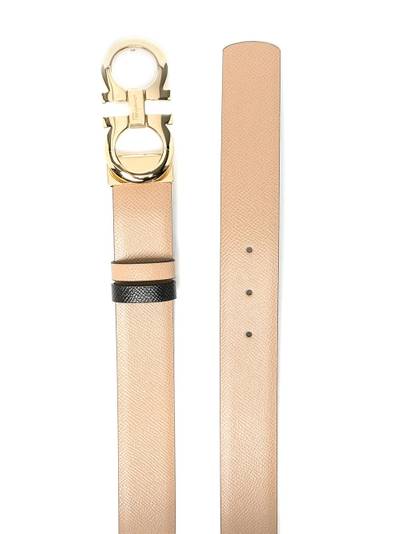 Salvatore Ferragamo Gancini leather belt outlook