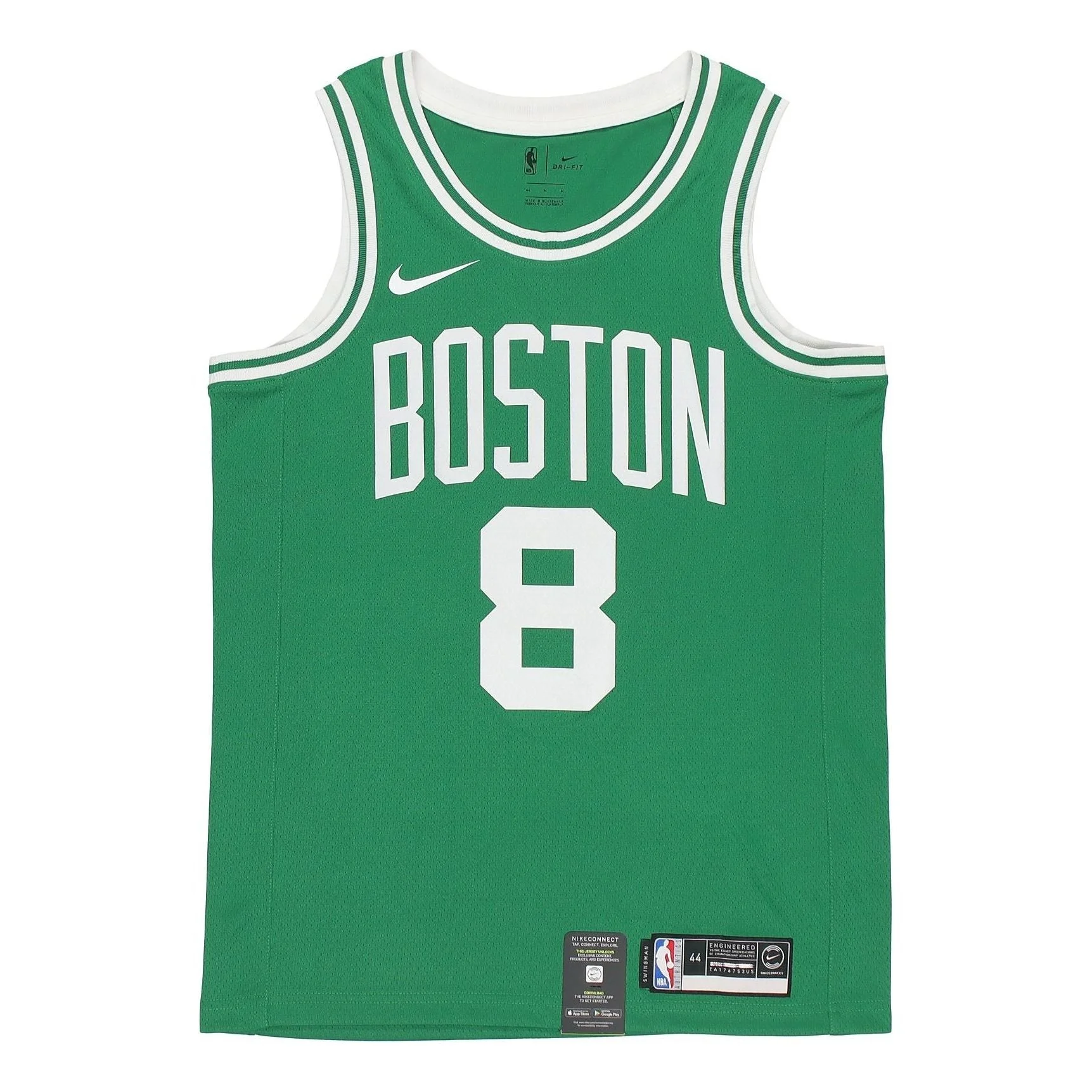 Nike NBA Swingman Jersey Sports Basketball SW Fan Edition Team limited Boston Celtics No. 8 Green 86 - 1