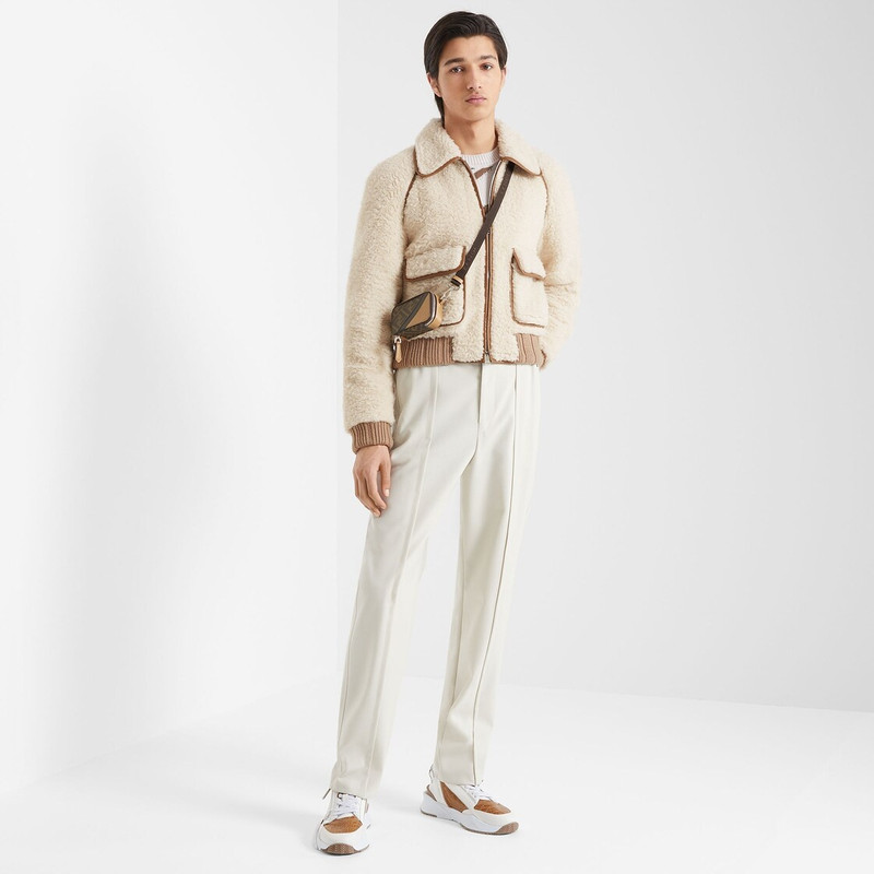 White leather low-tops 5