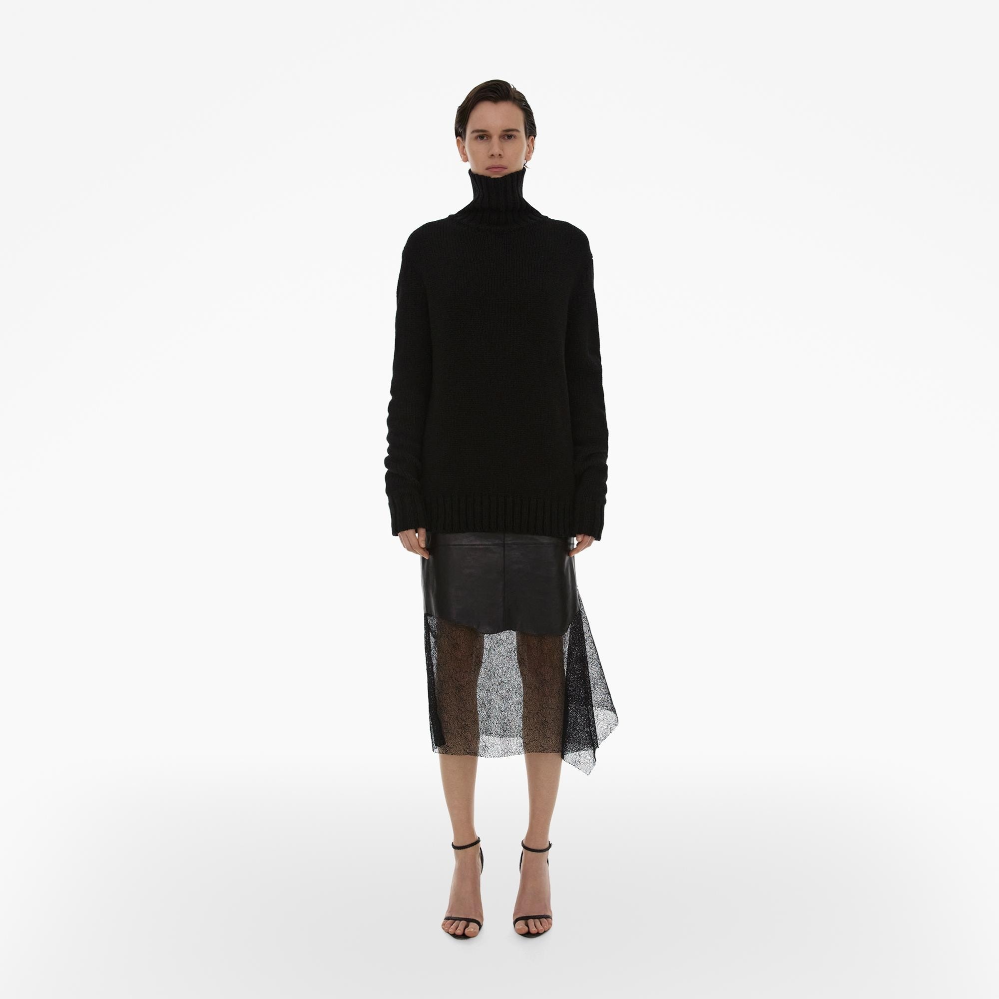 ARCHIVAL WOOL-BLEND TURTLENECK - 1