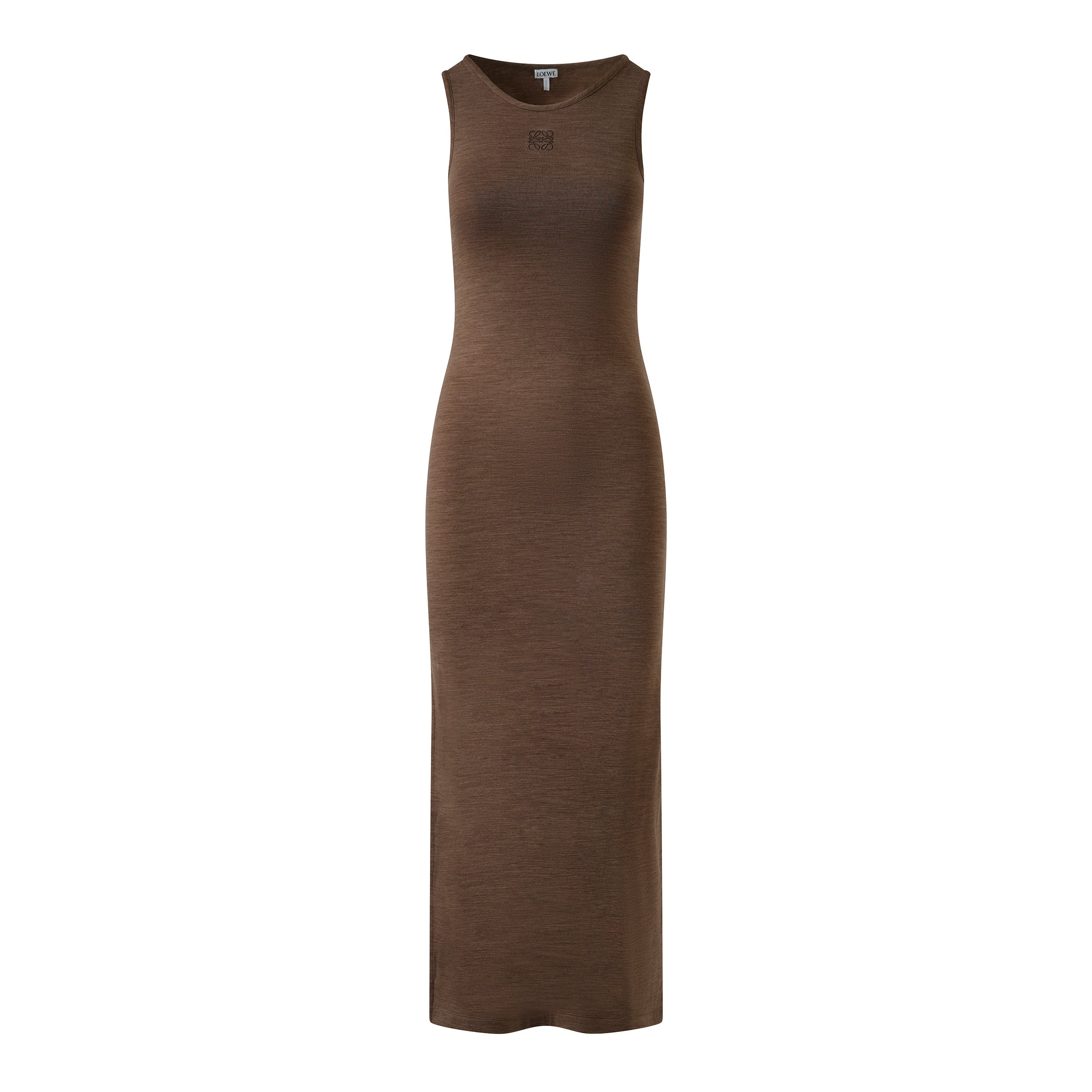 Anagram Tank Dress AF in Chocolate Brown - 2