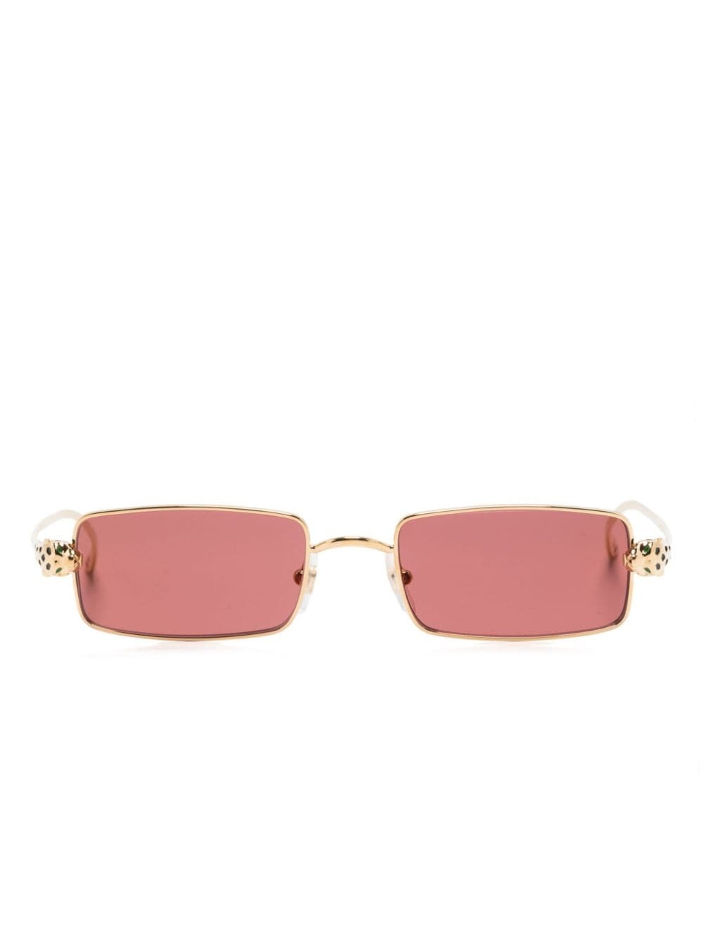 rectangle-frame sunglasses - 1