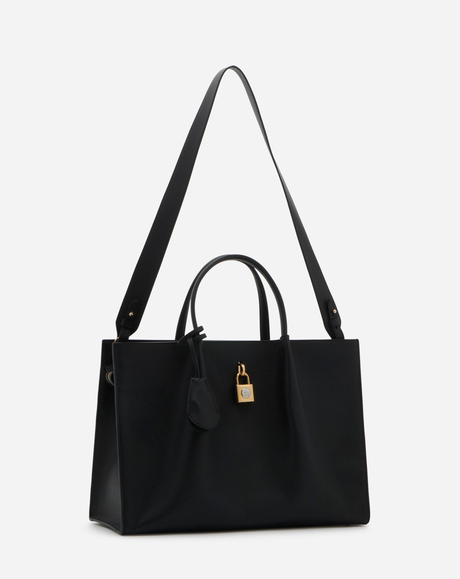GRAINED LEATHER BOGEY DAY BAG MM - 2