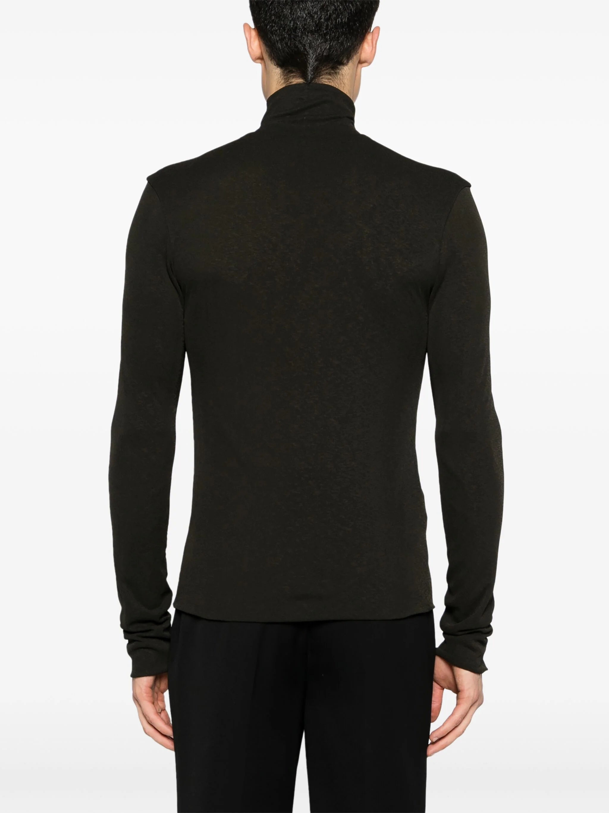 SEMI-SHEER RECYCLED POLYESTER JACKET - 4
