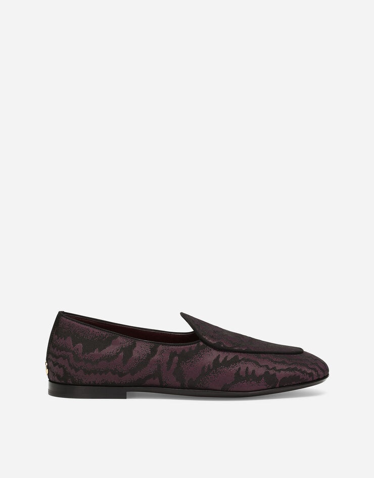 Iridescent fabric Caravaggio slippers - 1