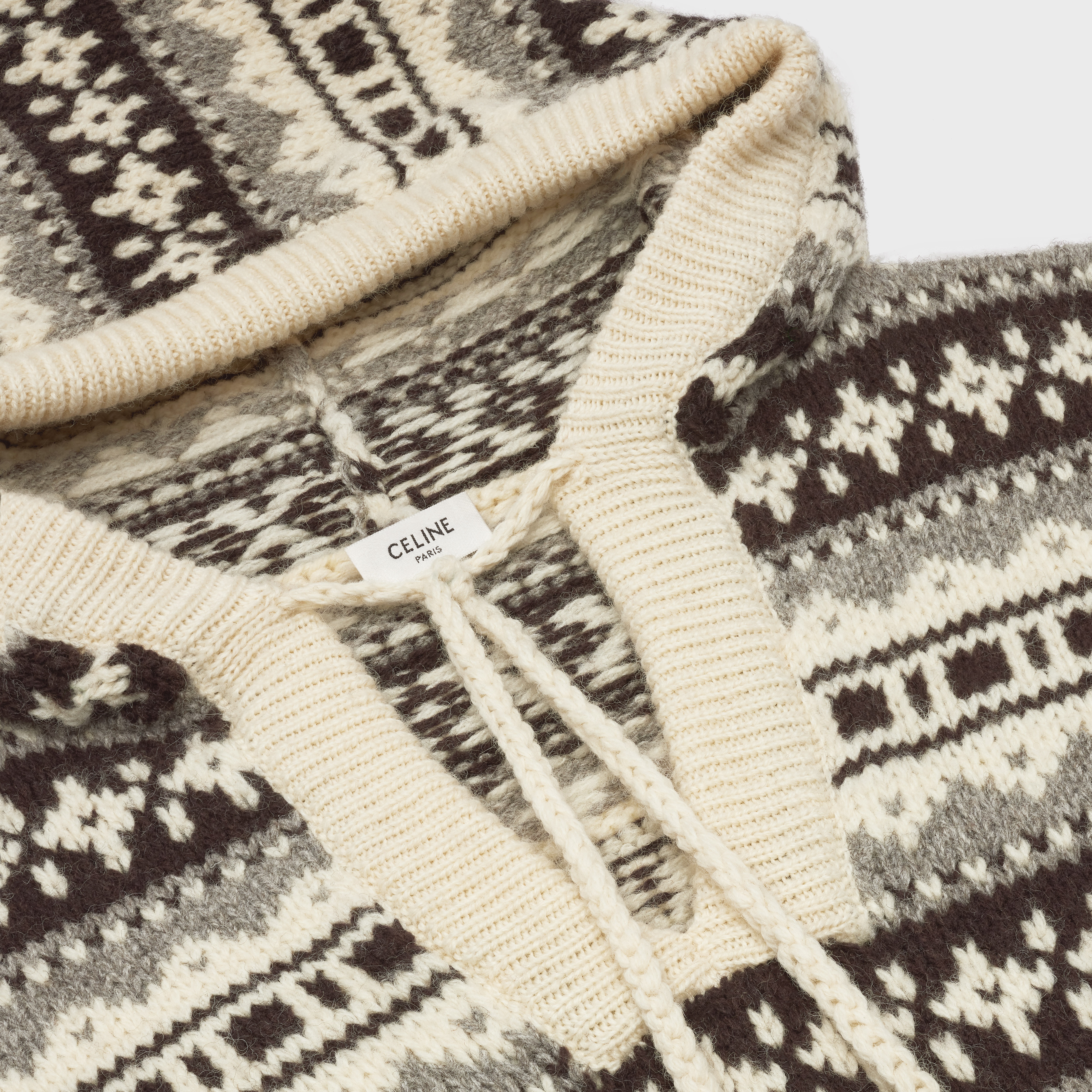 OVERSIZED SHETLAND BAJA PULLOVER - 3