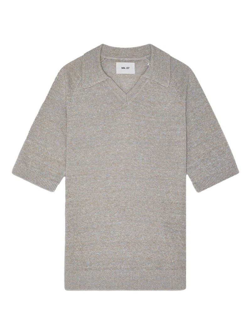 V-neck short-sleeve T-shirt 1