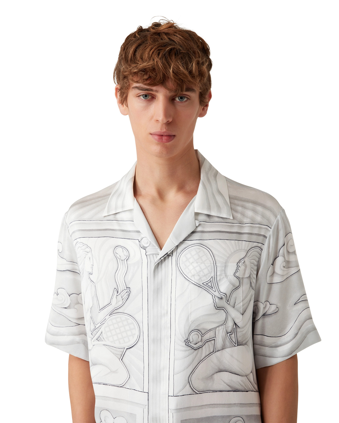 Sacred Stone Silk Shirt | Casablanca Paris - 5