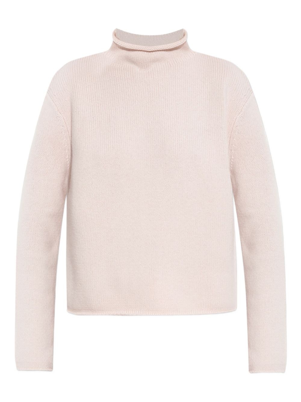 Teresa high-neck ribbed sweater - 1