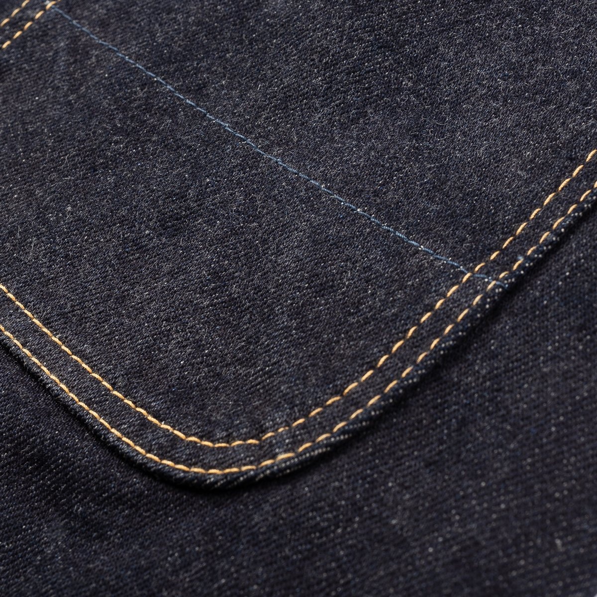 IH-728-IND 14oz Selvedge Denim Work Pants - Indigo - 10
