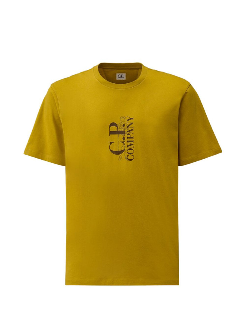 logo printed T-shirt 1