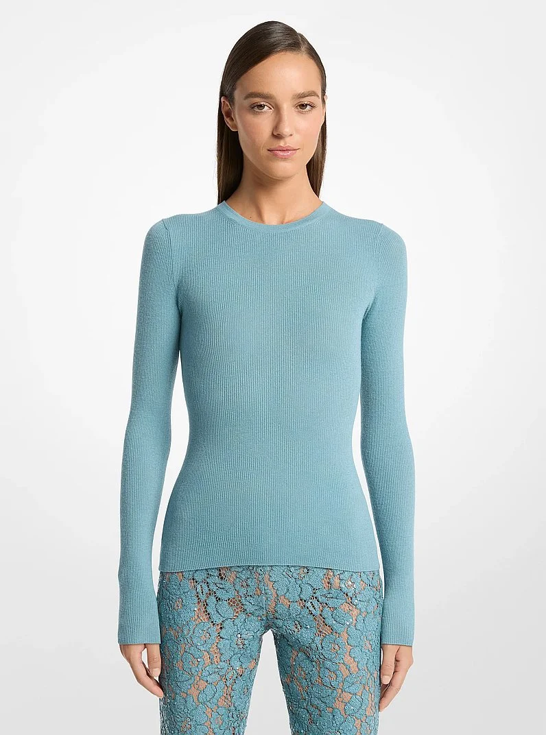 Hutton Featherweight Cashmere Sweater - 1