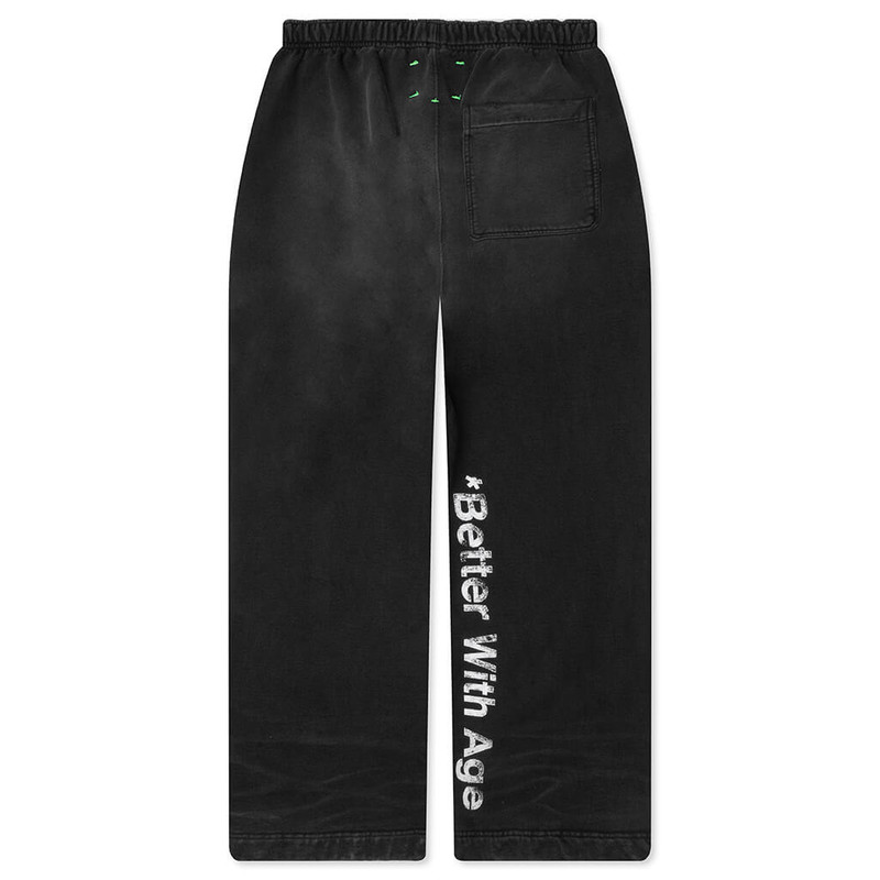 *Better With Age FUCK YOU SWEATPANTS - FADED BLACK outlook