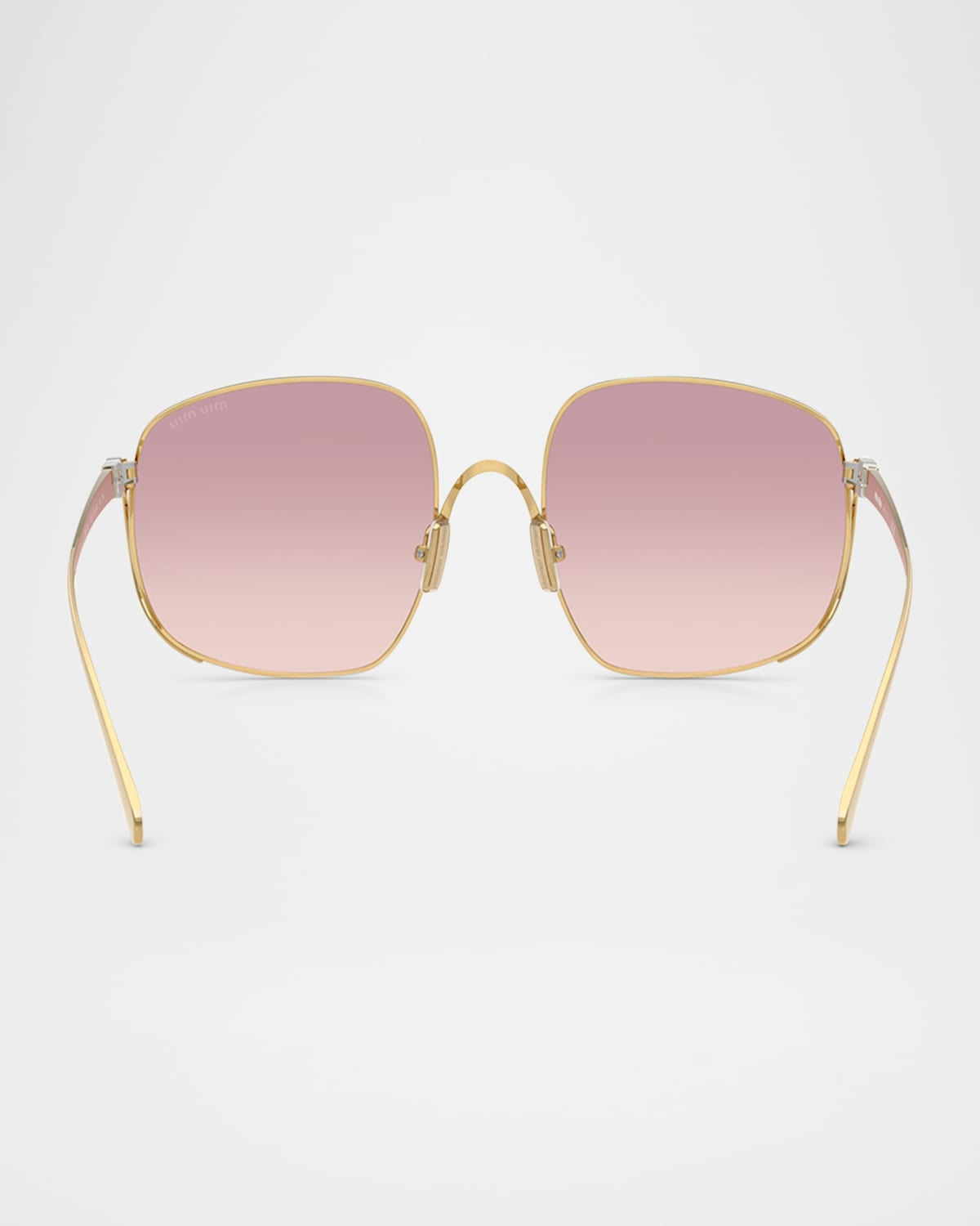 MU A57S Metal Square Sunglasses - 4