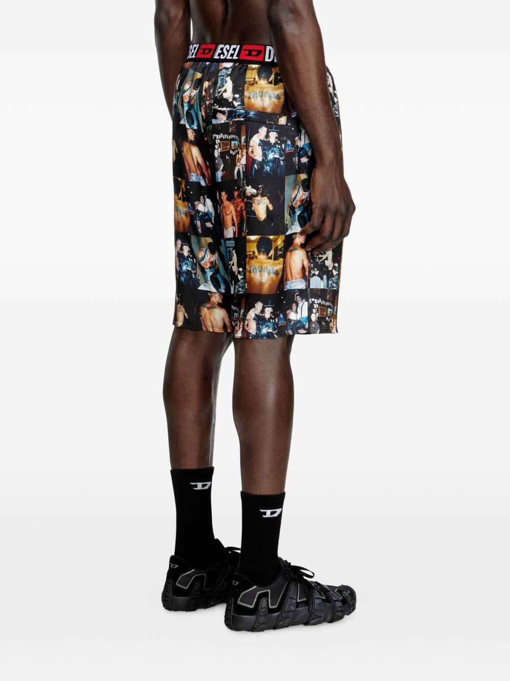 x Tom of Finland Foundation graphic-print shorts - 5