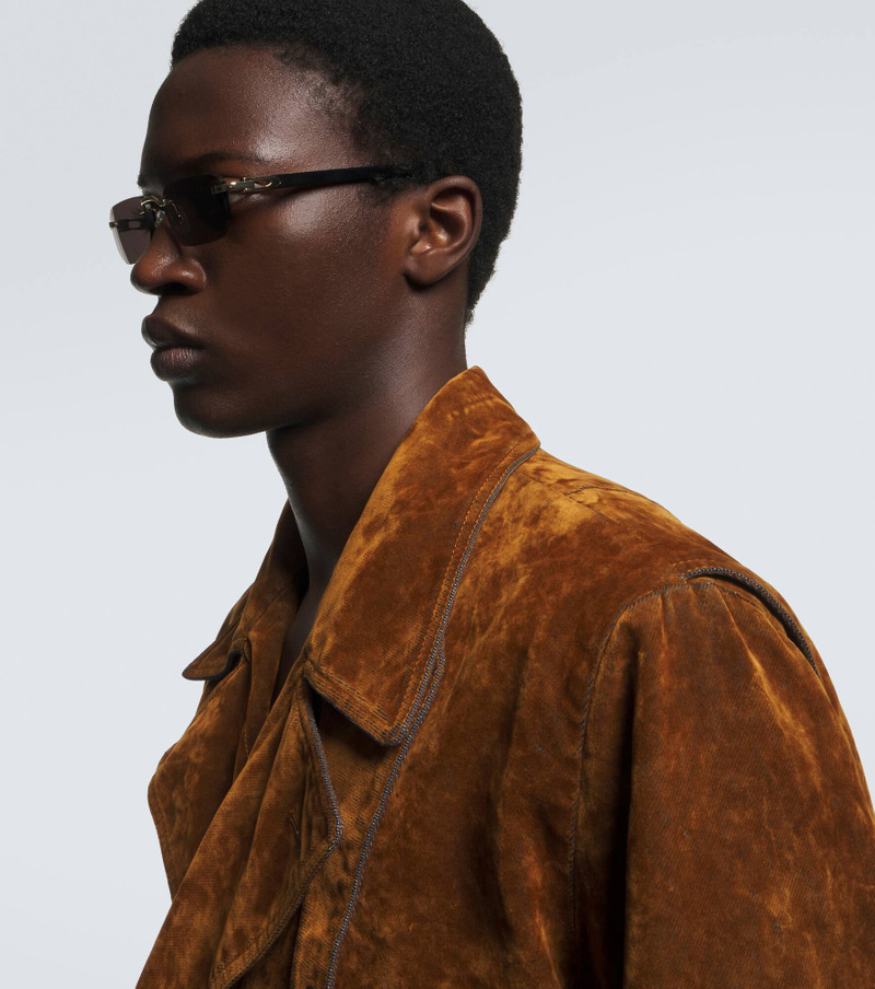 Cartier Signature C rectangular sunglasses outlook