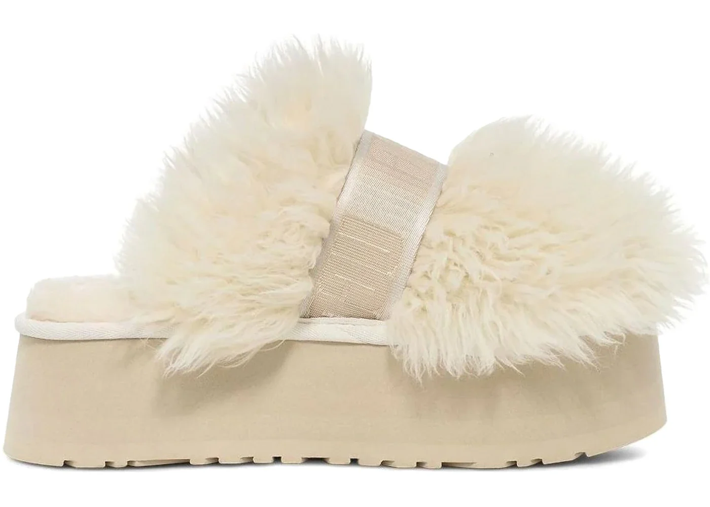 UGG Sustainable Fluff Momma Slide White (Women's) - 1