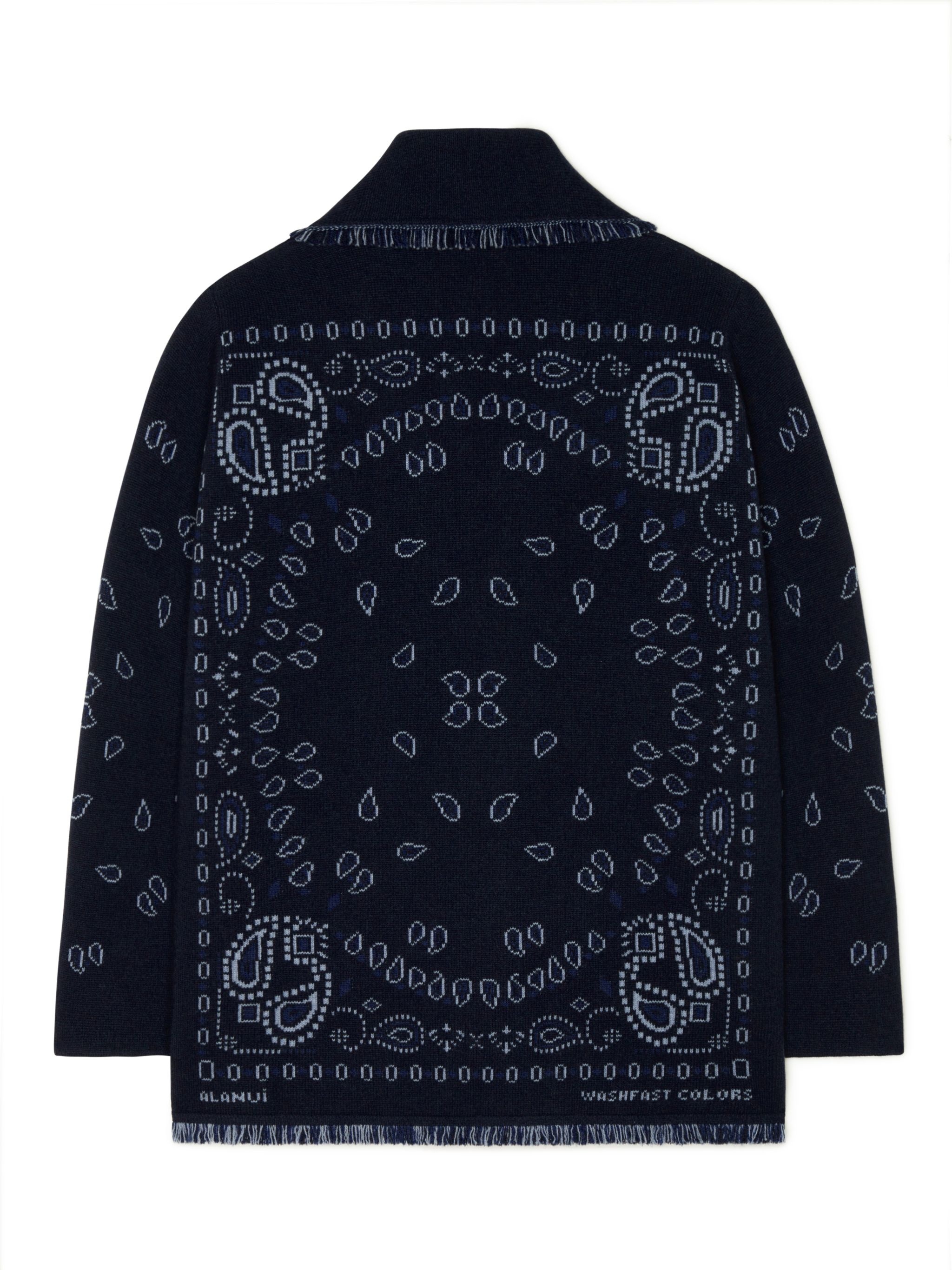 Bandana Jacquard Cardigan - 2