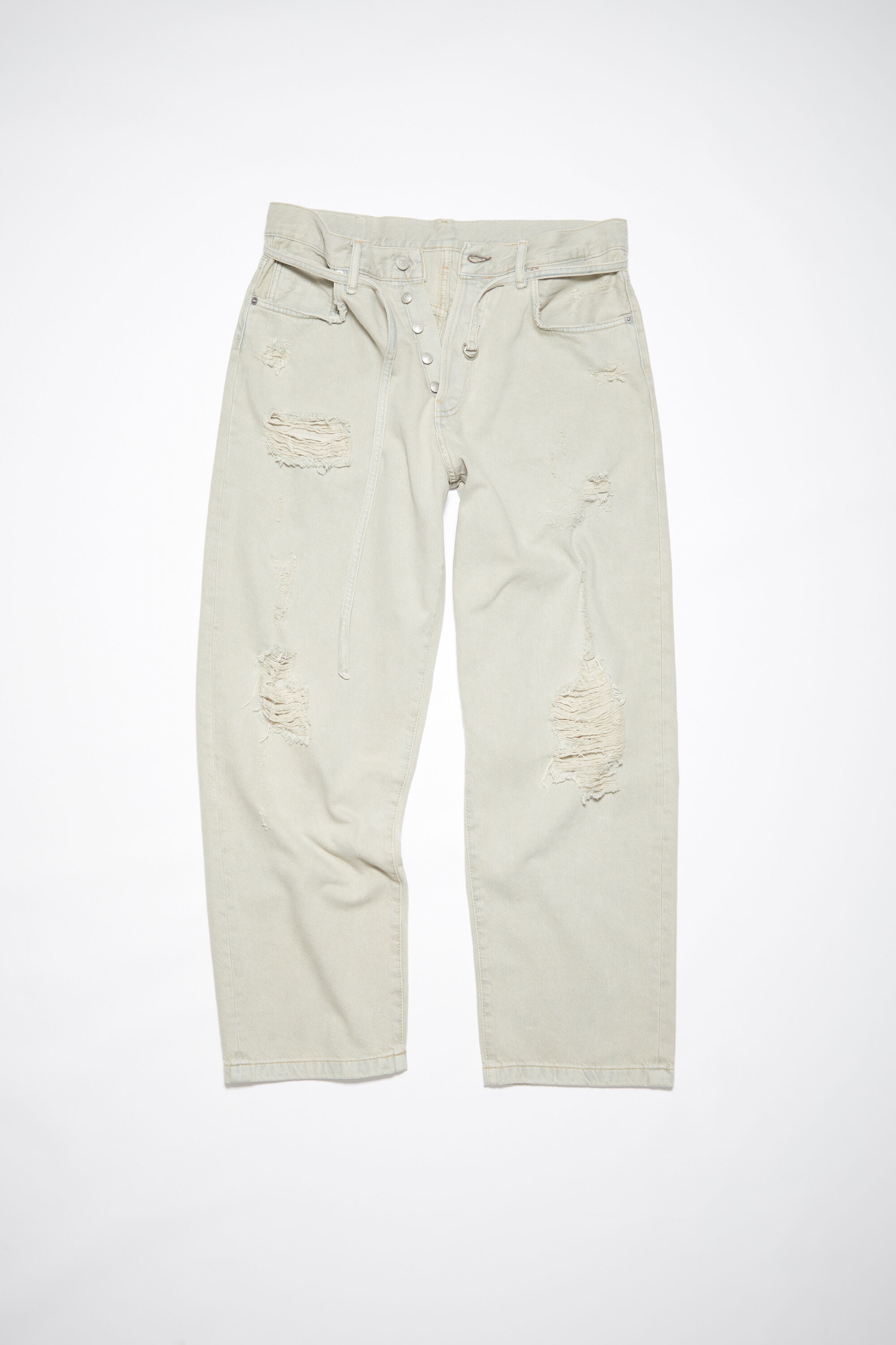 Loose fit jeans -1991 Toj - Grey/beige - 1