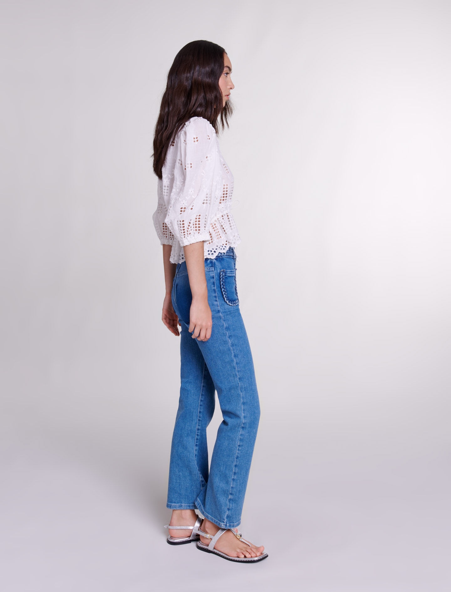 Mid-rise jeans - 3
