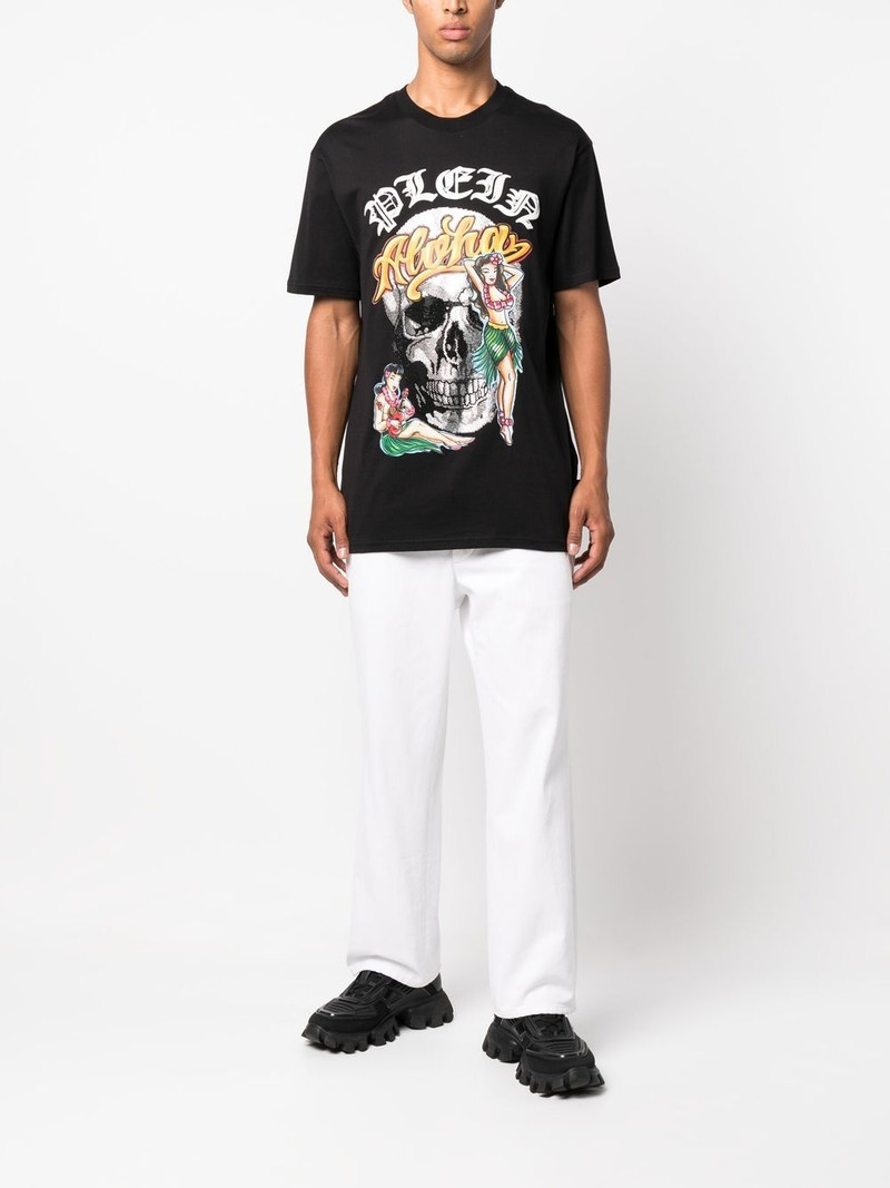 PHILIPP PLEIN Hawaii short-sleeve T-shirt outlook
