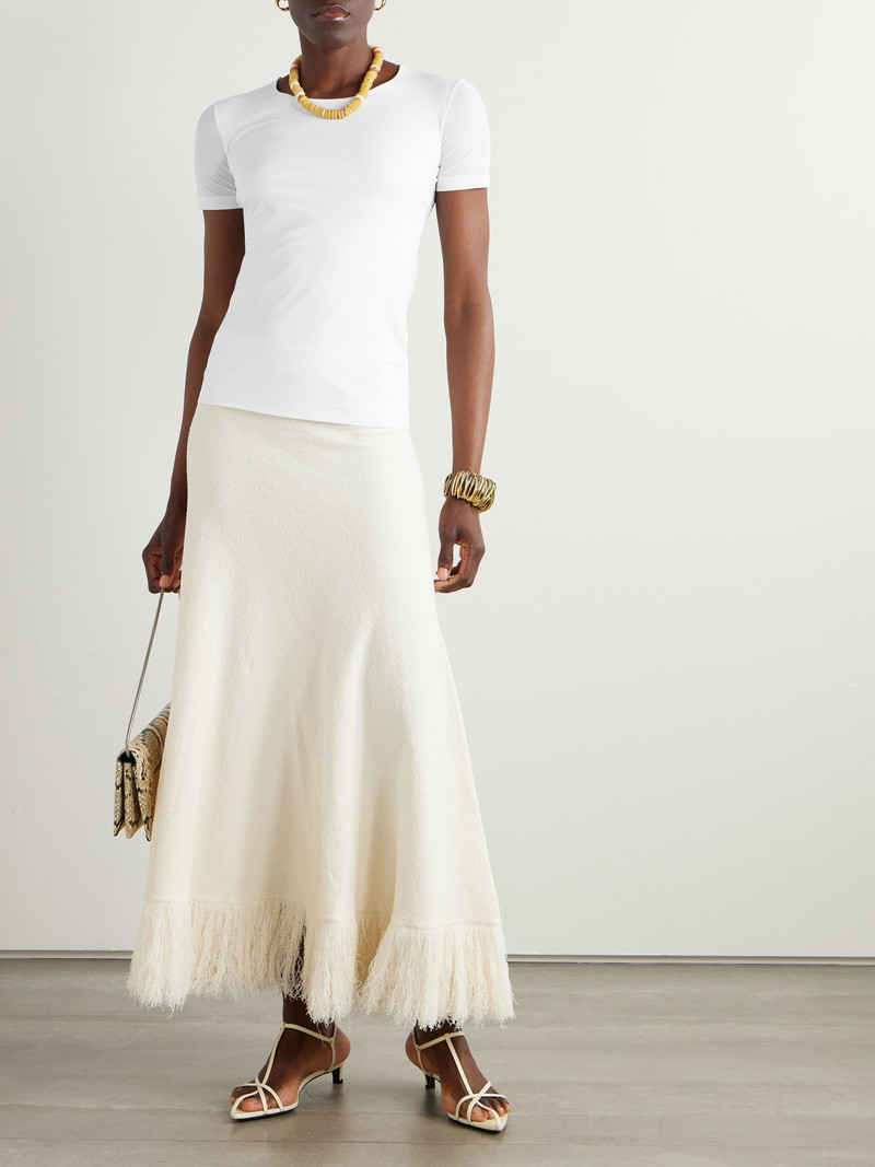 Jil Sander Stretch-jersey T-shirt Off-white outlook