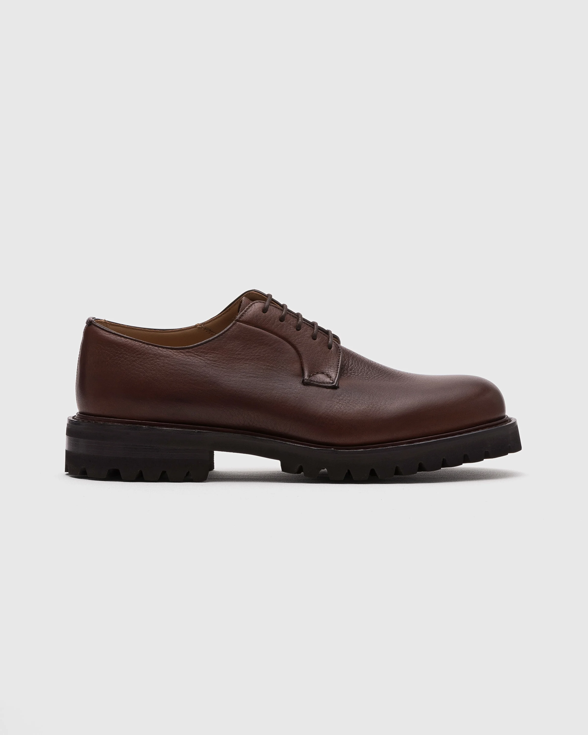 Soft Grain Calf Leather Derby - 1