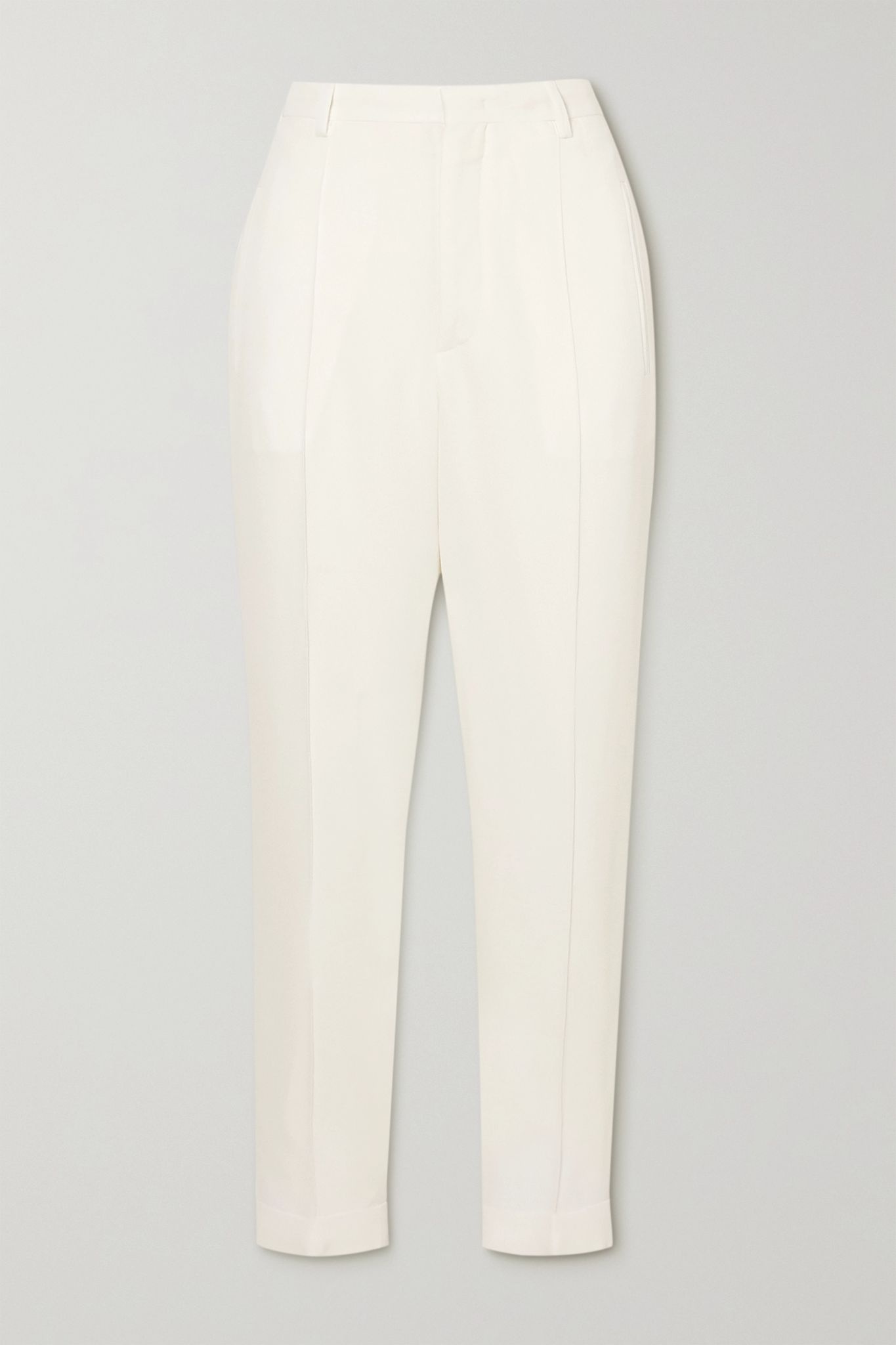 Rijo crepe straight-leg pants - 1