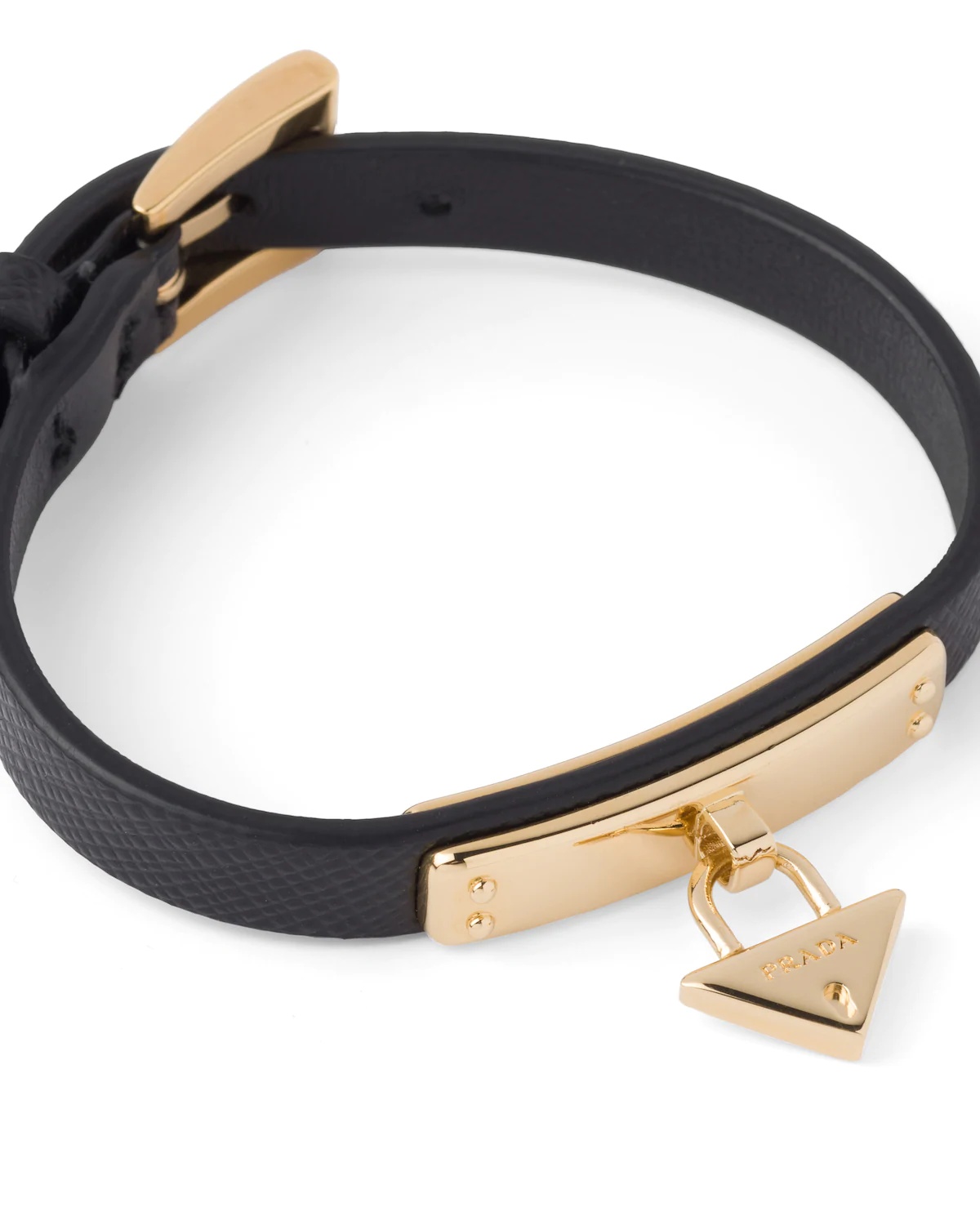 Saffiano leather bracelet - 3