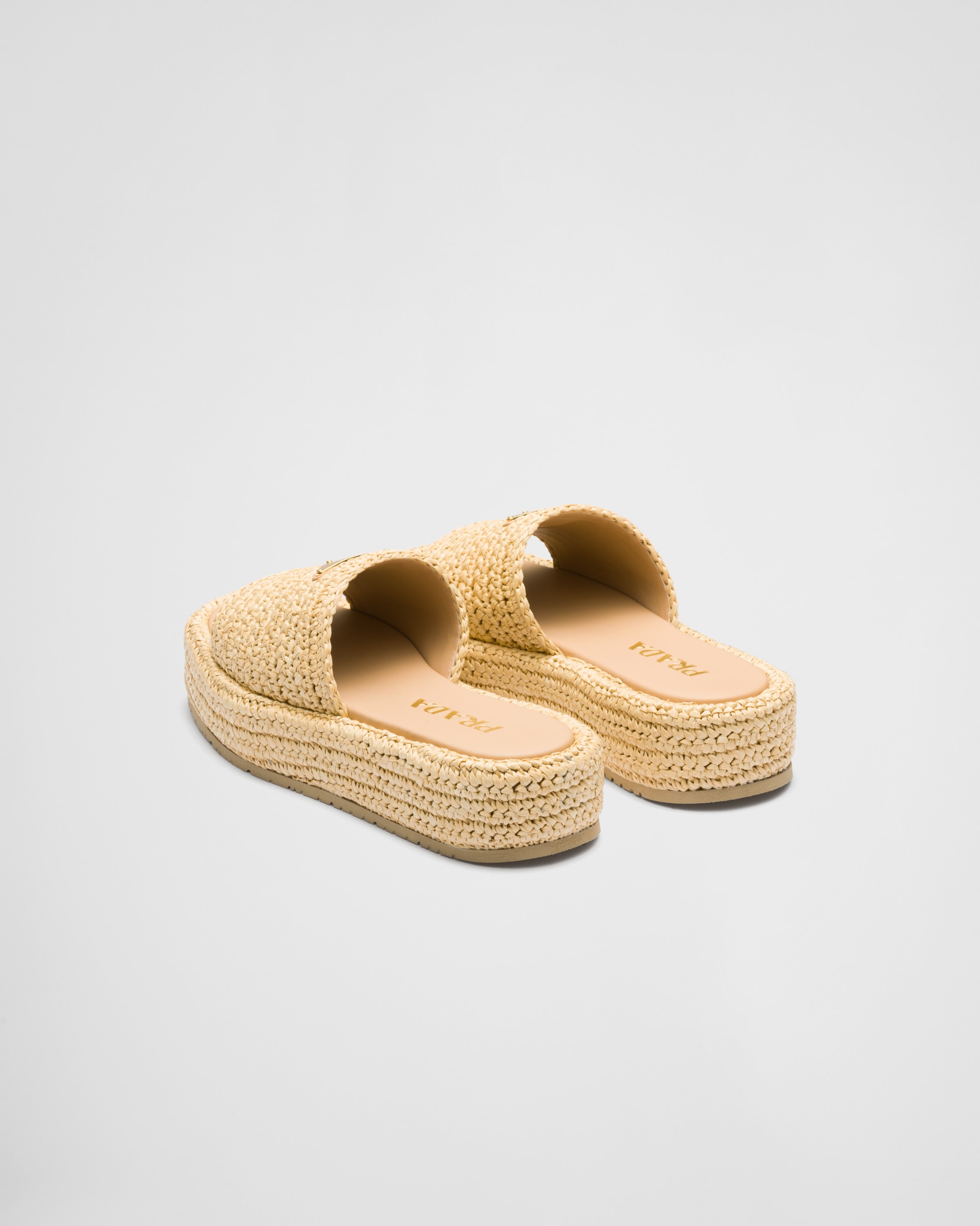 Crochet flatform slides - 5