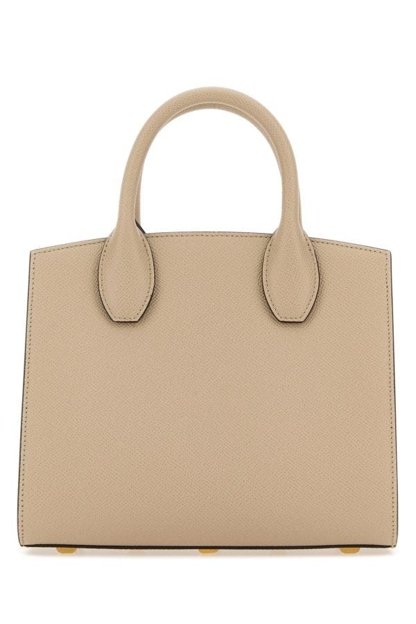 ハンドバッグ SALVATORE FERRAGAMO CAPPUCCINO SMALL STUDIO BOX HANDBAG FERRAGAMO Cappuccino leather small Studio Box handbag