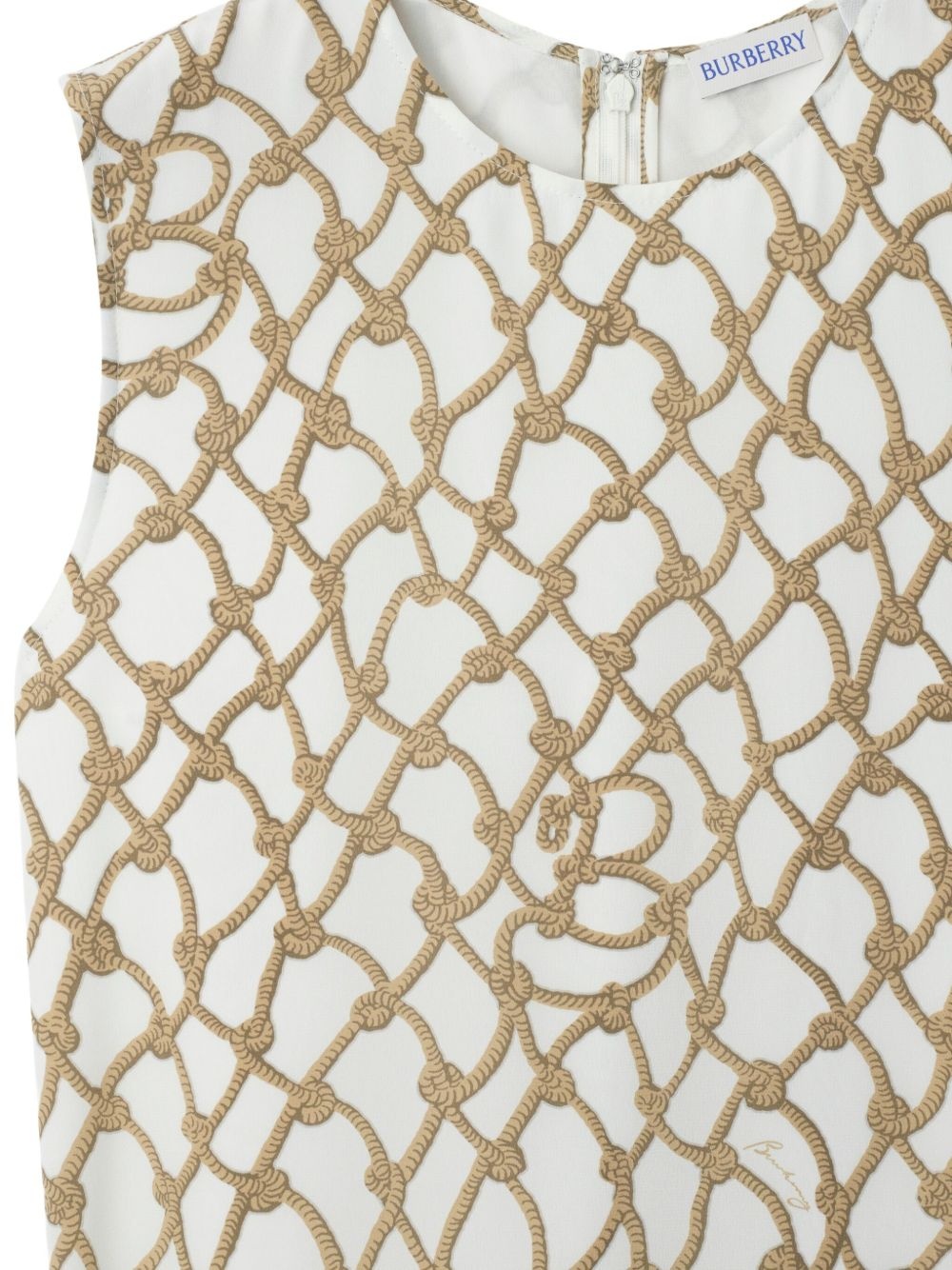 knot-pattern dress - 2