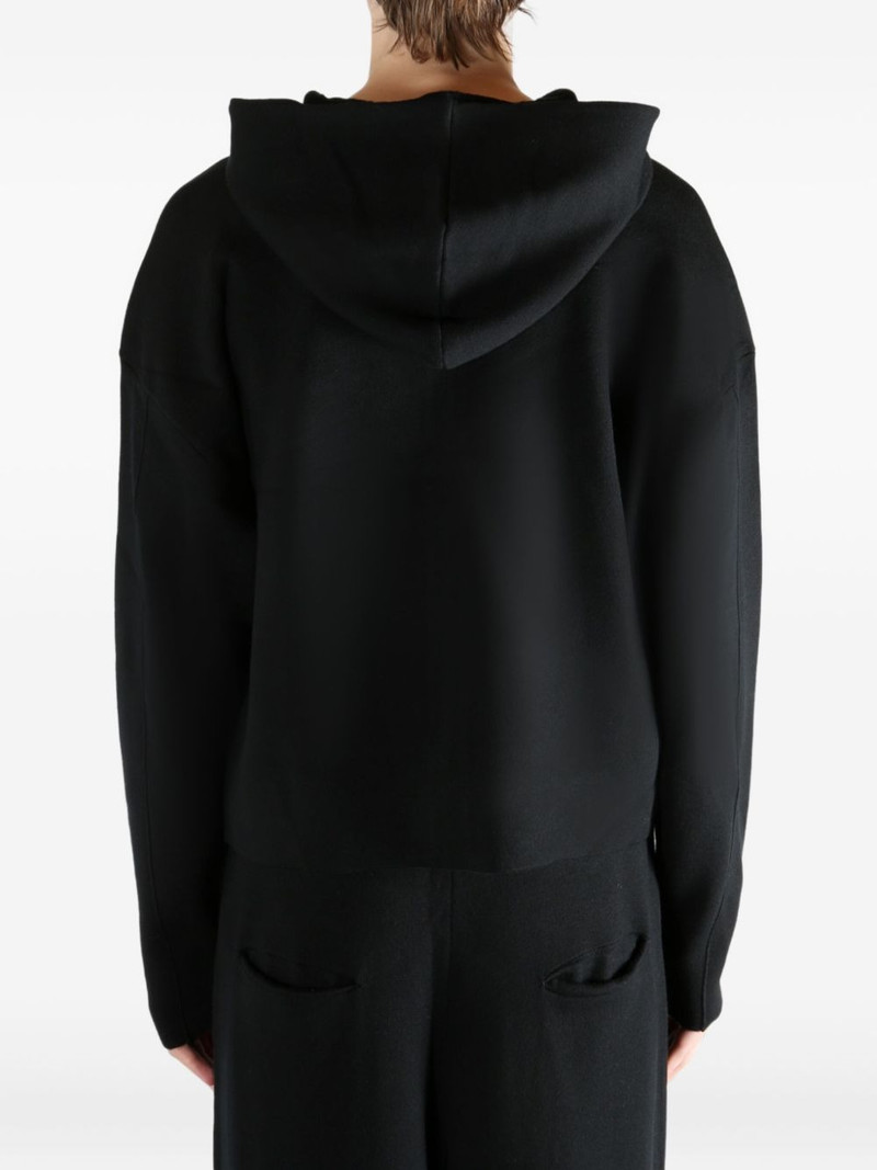 zip-up wool hoodie 5