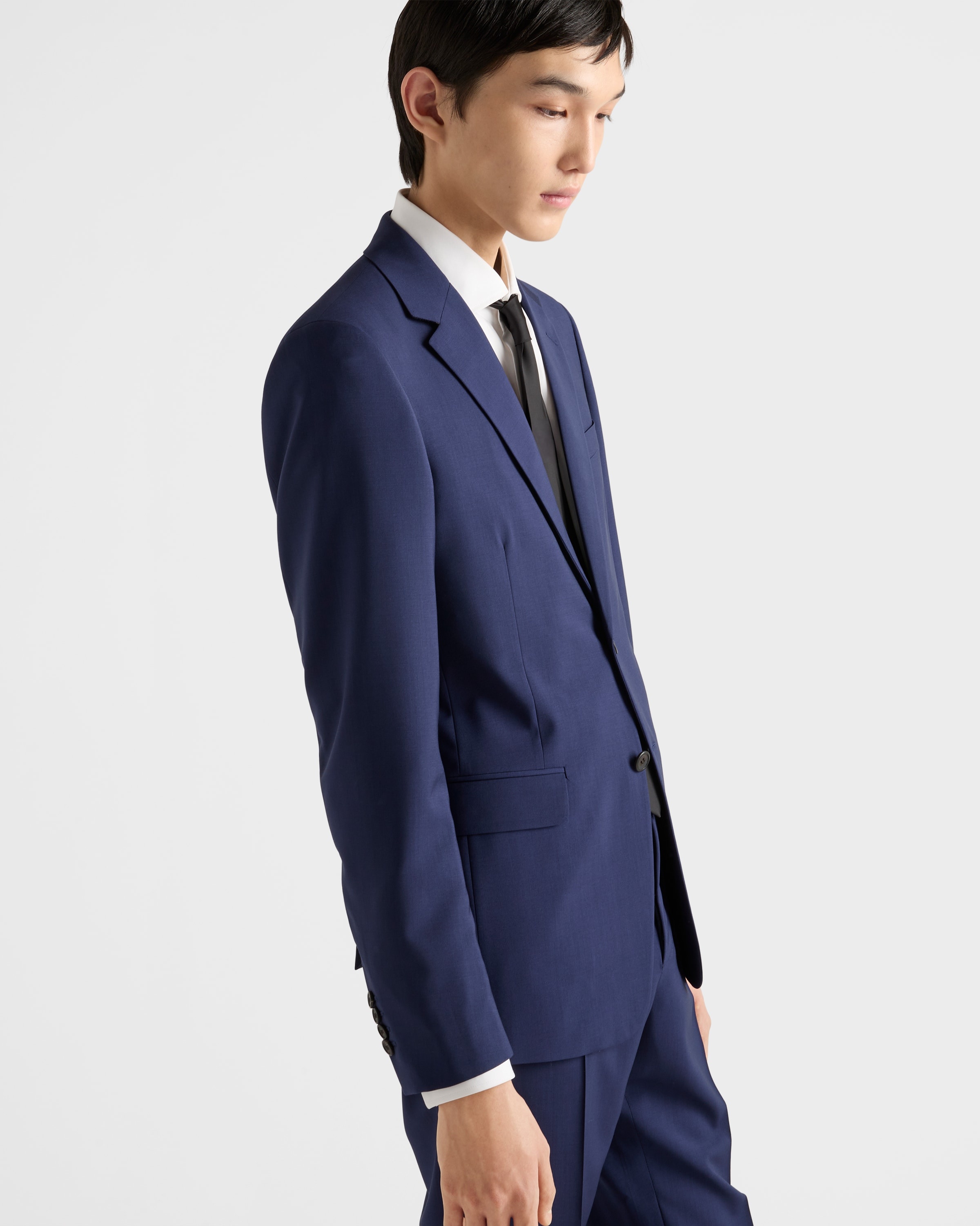 Single Breasted Wool And Mohair Suit - 4
