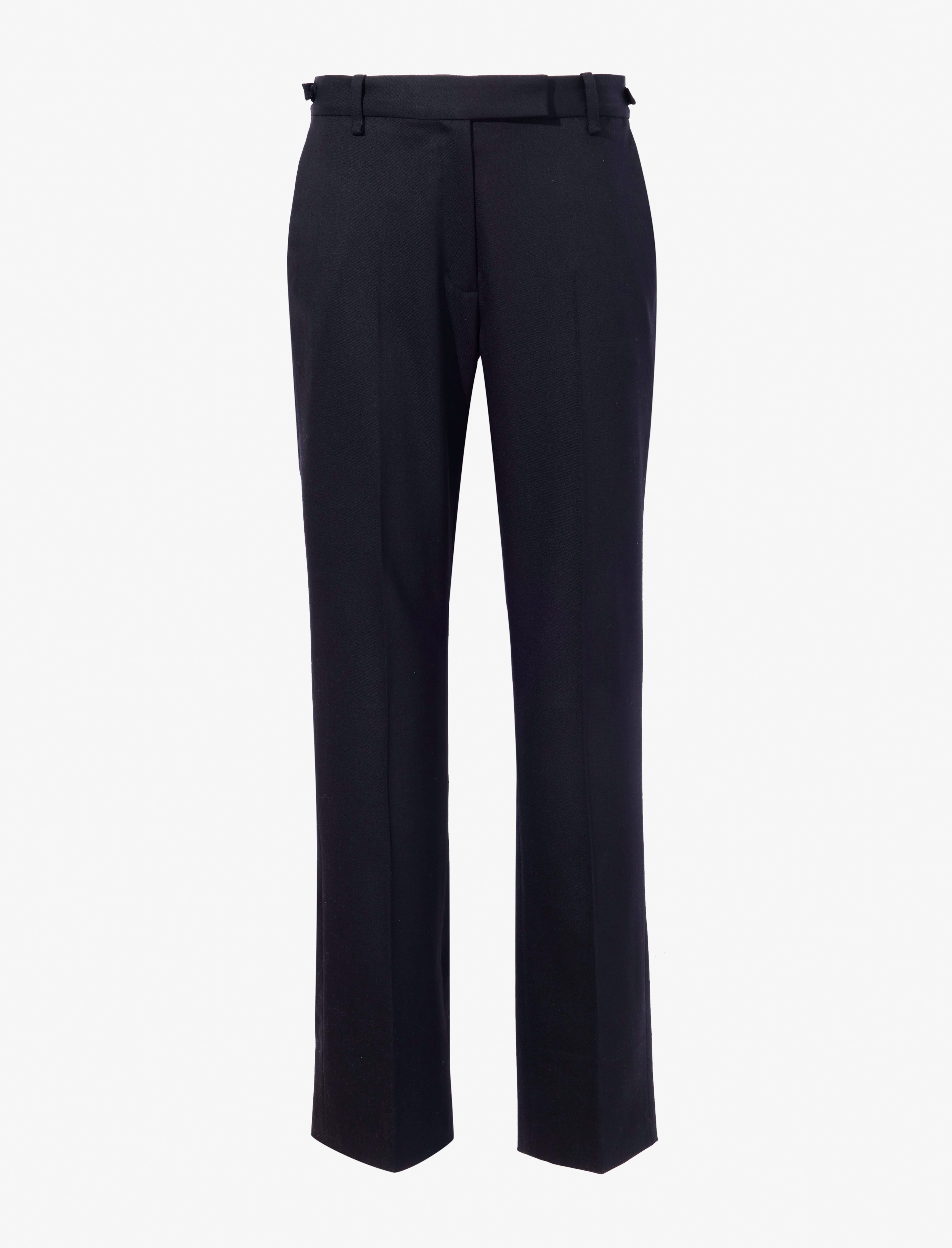 Teddy Pant in Wool Twill Suiting - 1