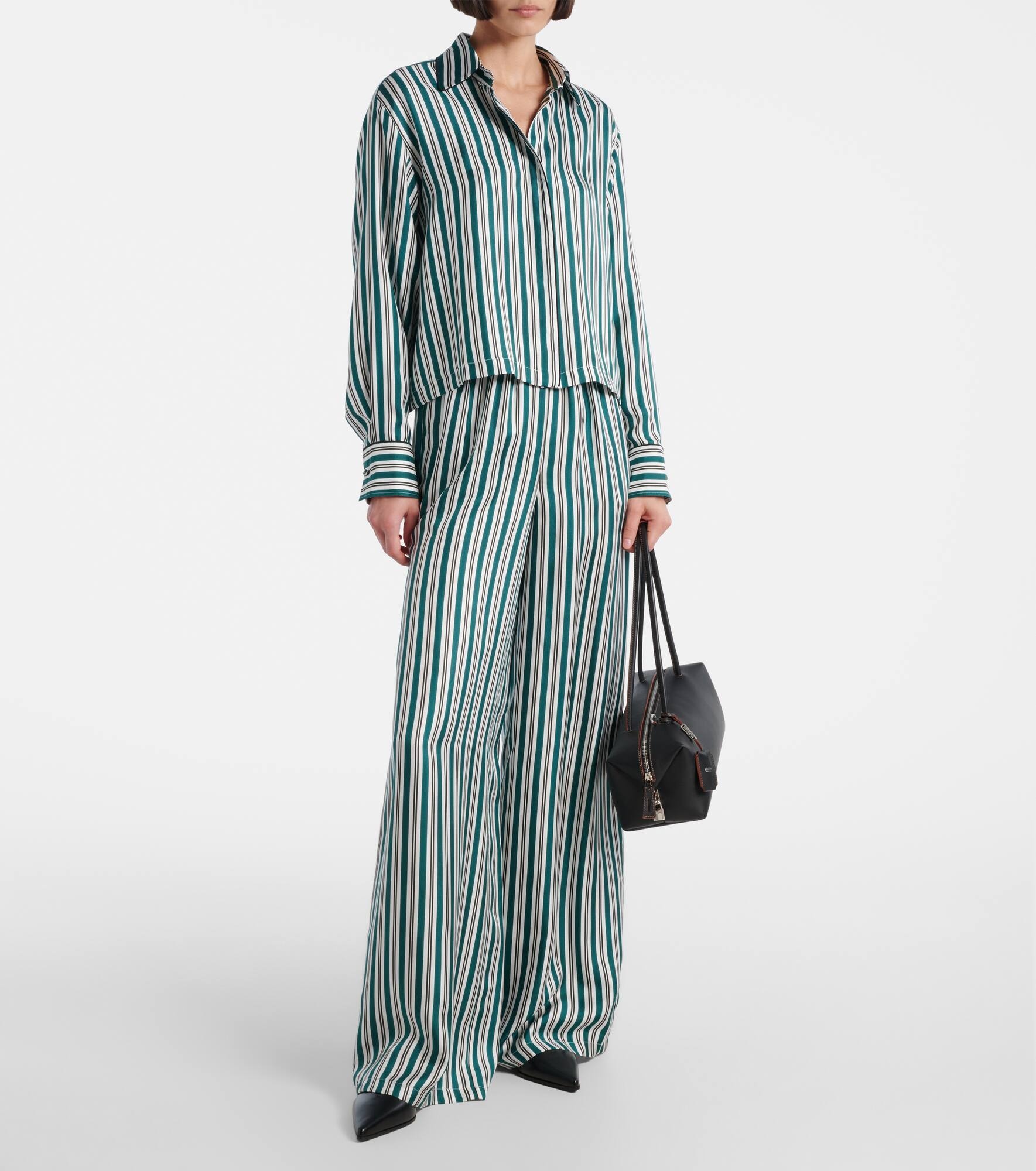 Brama striped silk shirt - 2