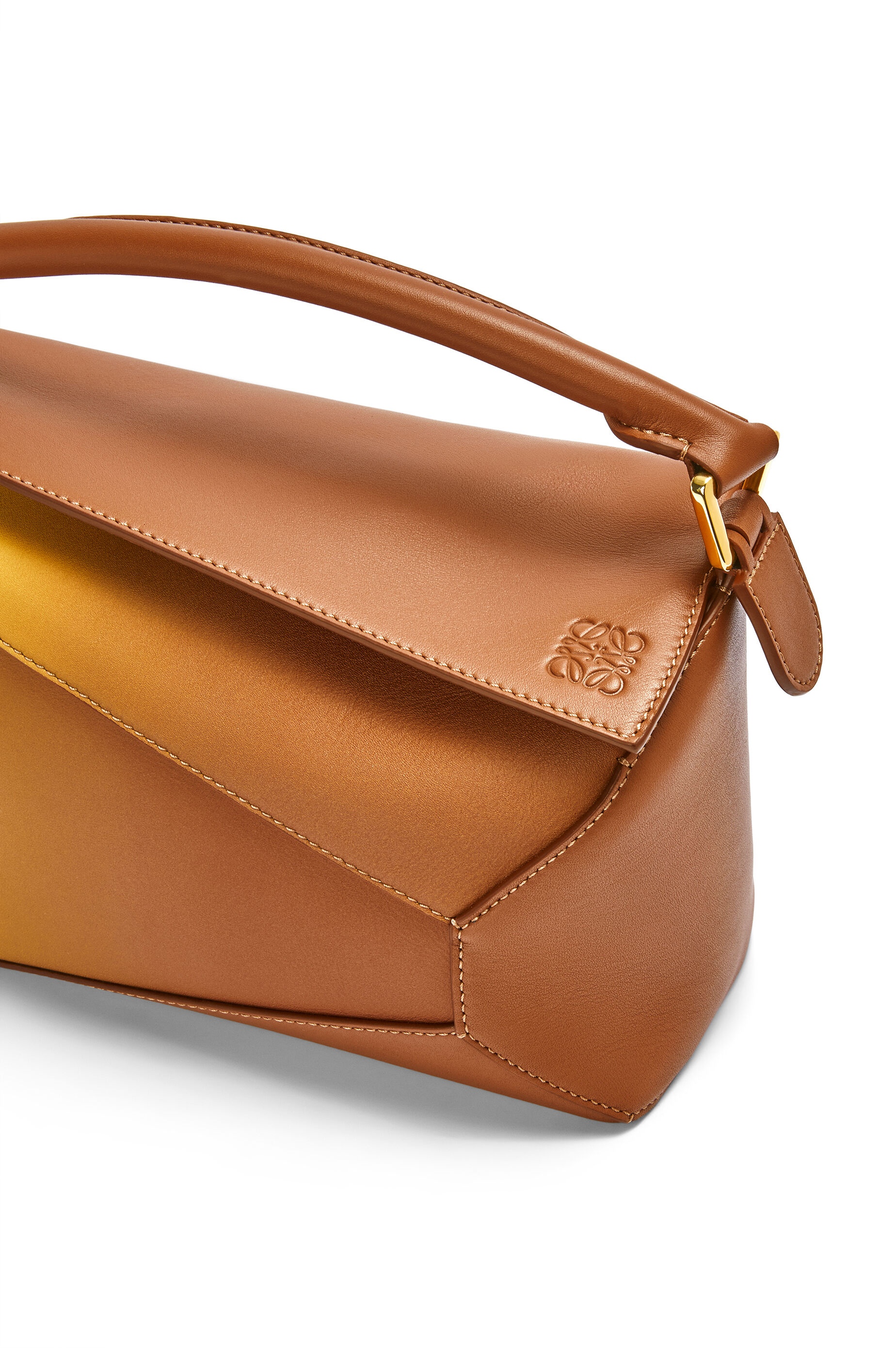 Small Puzzle Edge bag in degrade nappa calfskin - 8