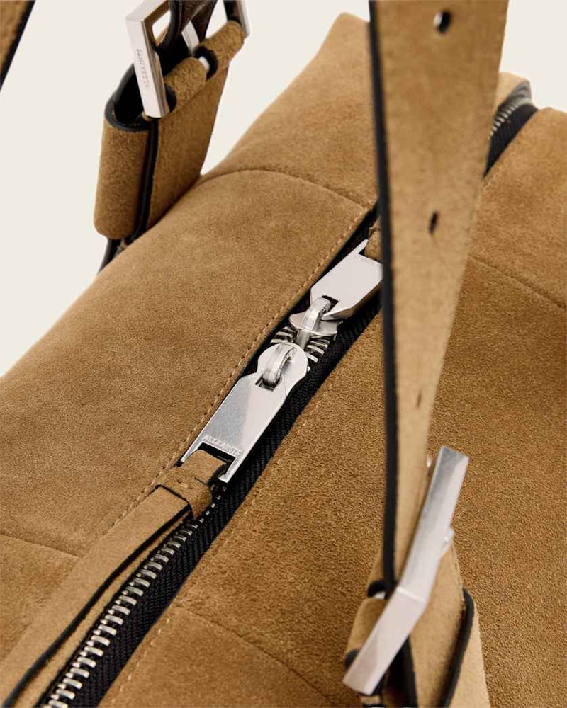 ARES SUEDE SHOULDER BAG 6